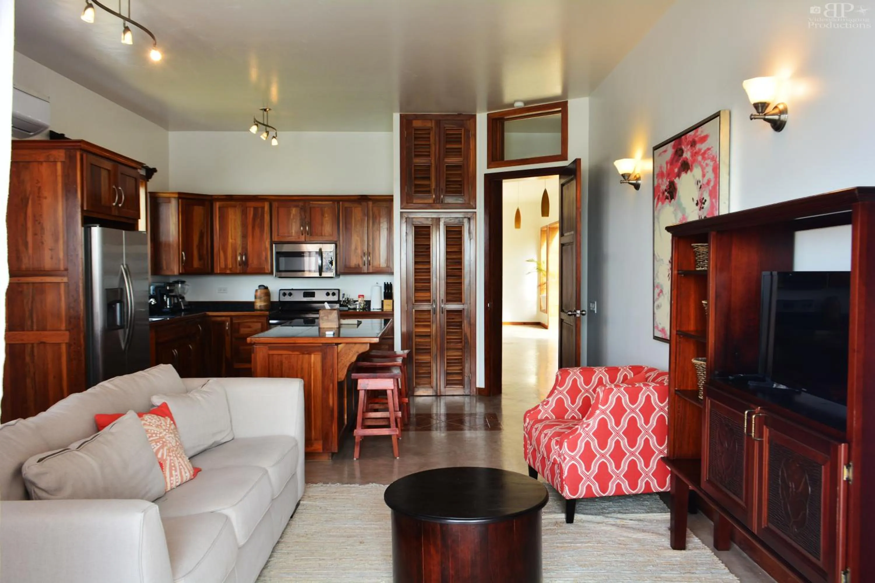 Living room in Brahma Blue Resort
