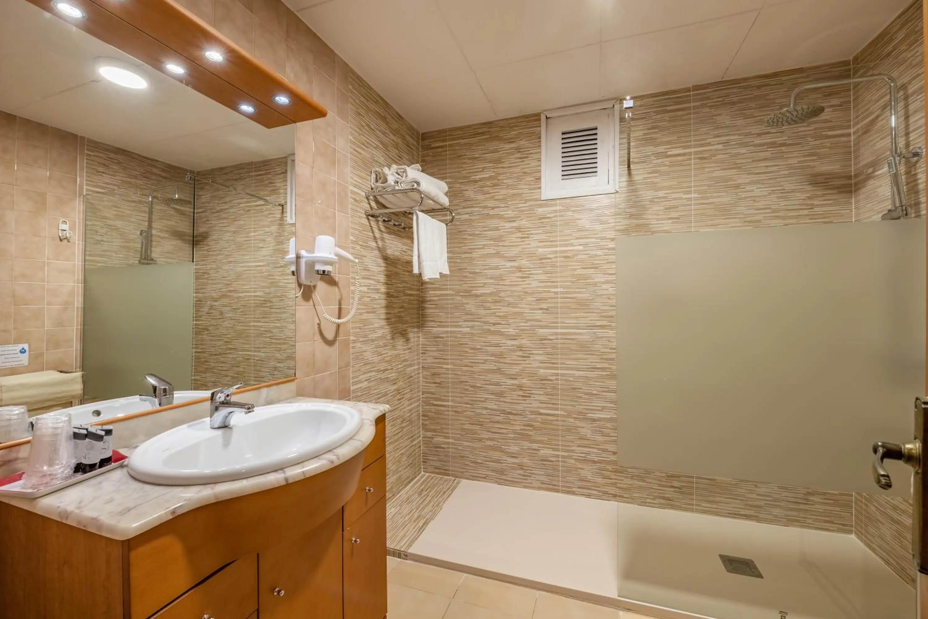 Shower in Hotel Sausa