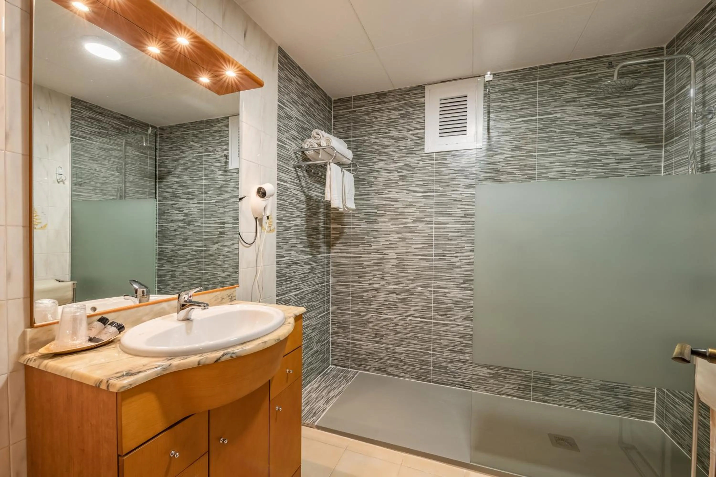 Shower in Hotel Sausa