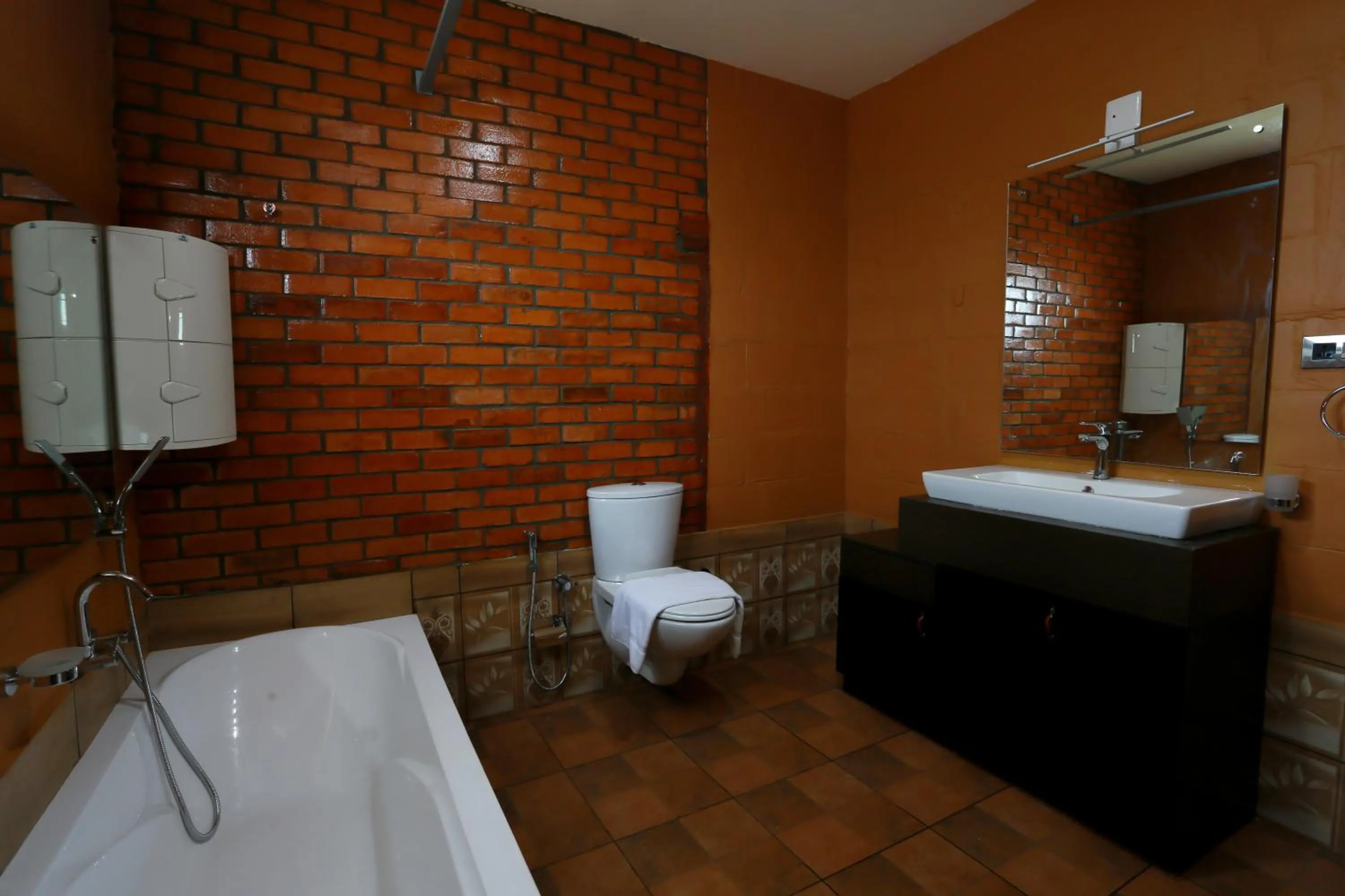 Bathroom in Woodgreens Heritage Resorts