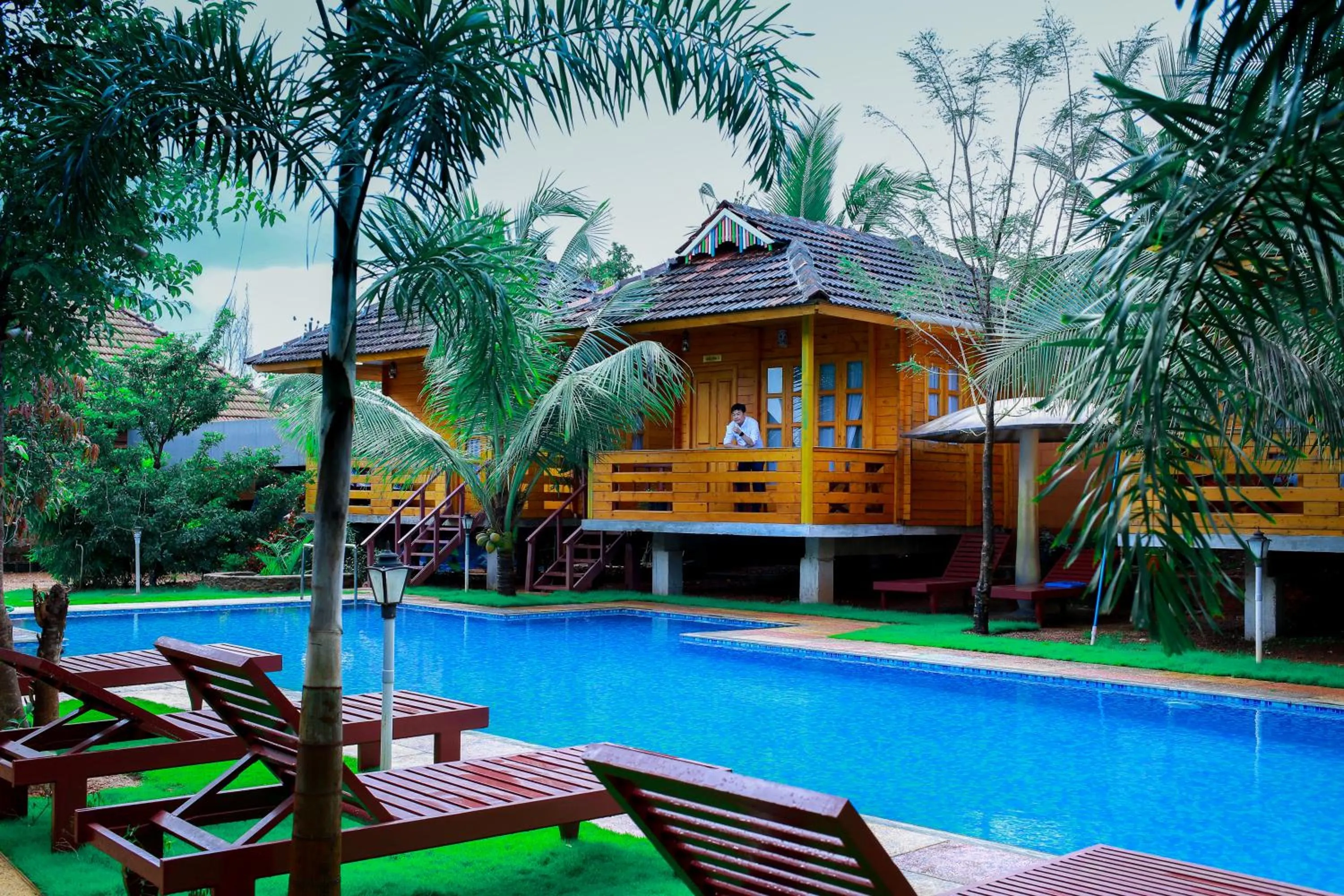 Swimming pool in Woodgreens Heritage Resorts