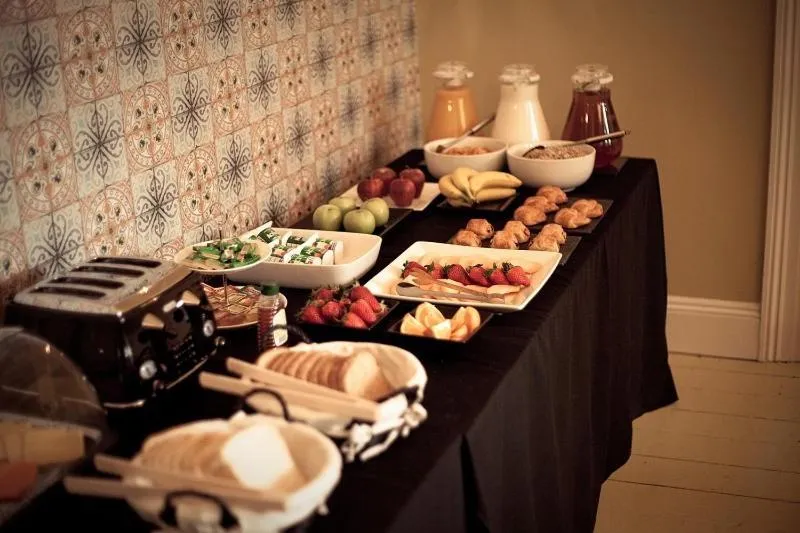 Food in Caspian Hotel