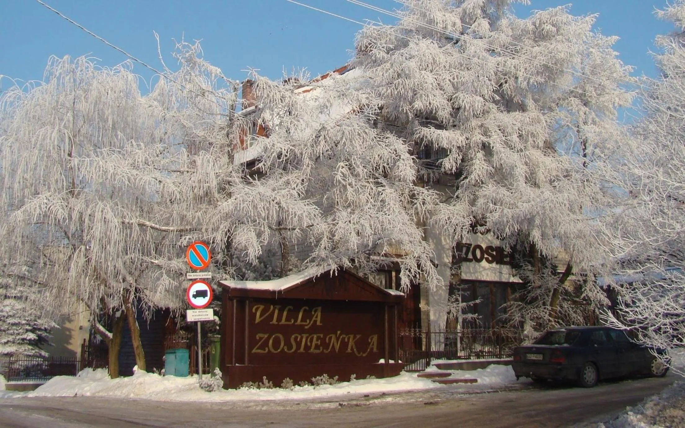 Property building in Nowa Villa Zosieńka darmowy free PARKING