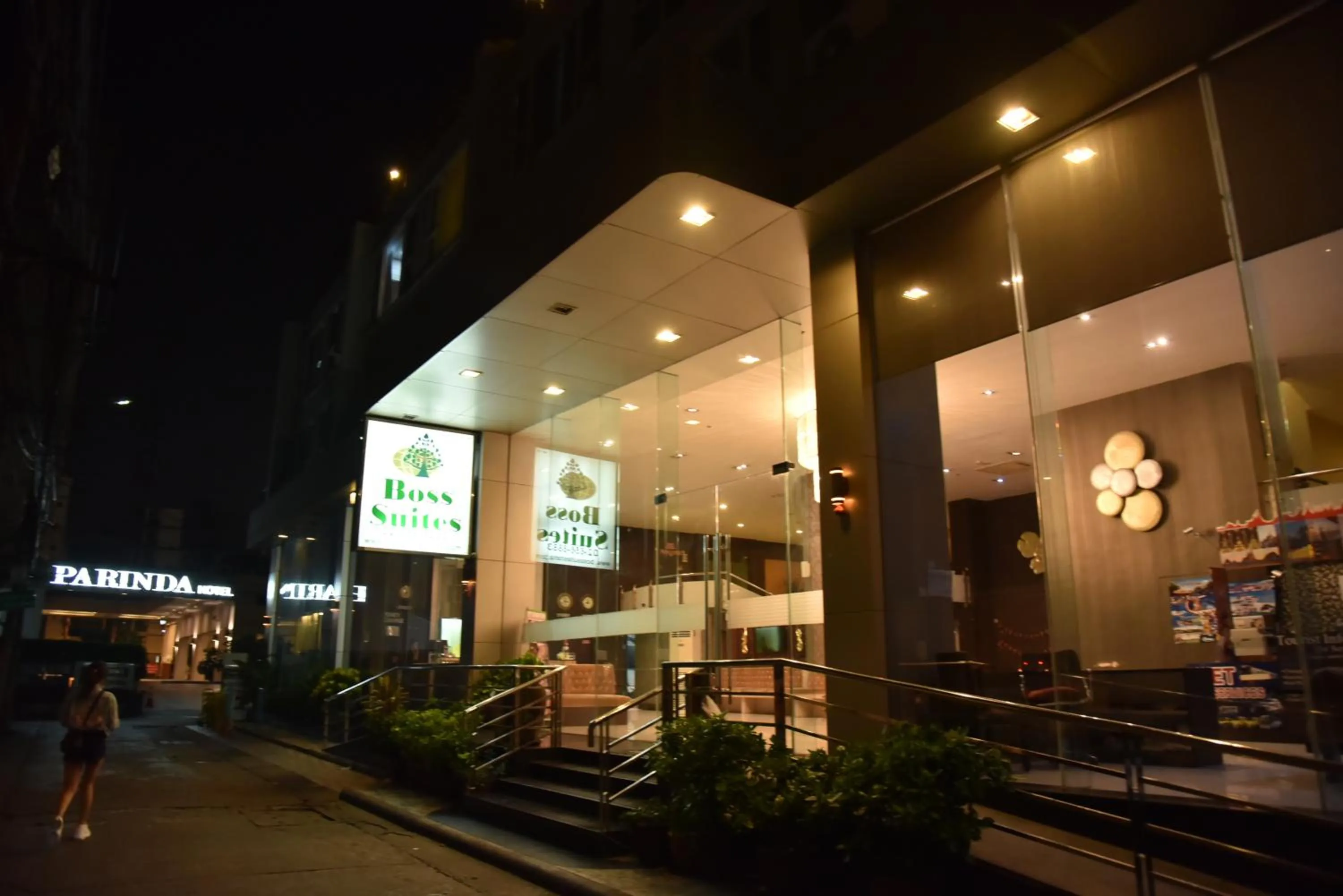 Property building in Boss Suites Nana Hotel