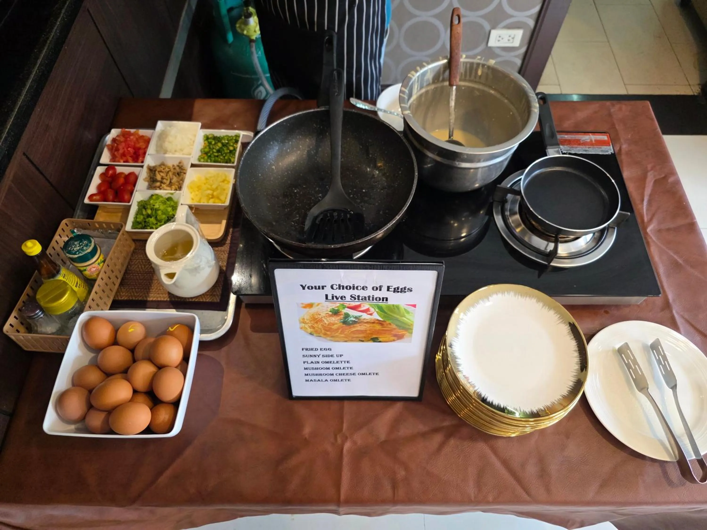 Food in Boss Suites Nana Hotel