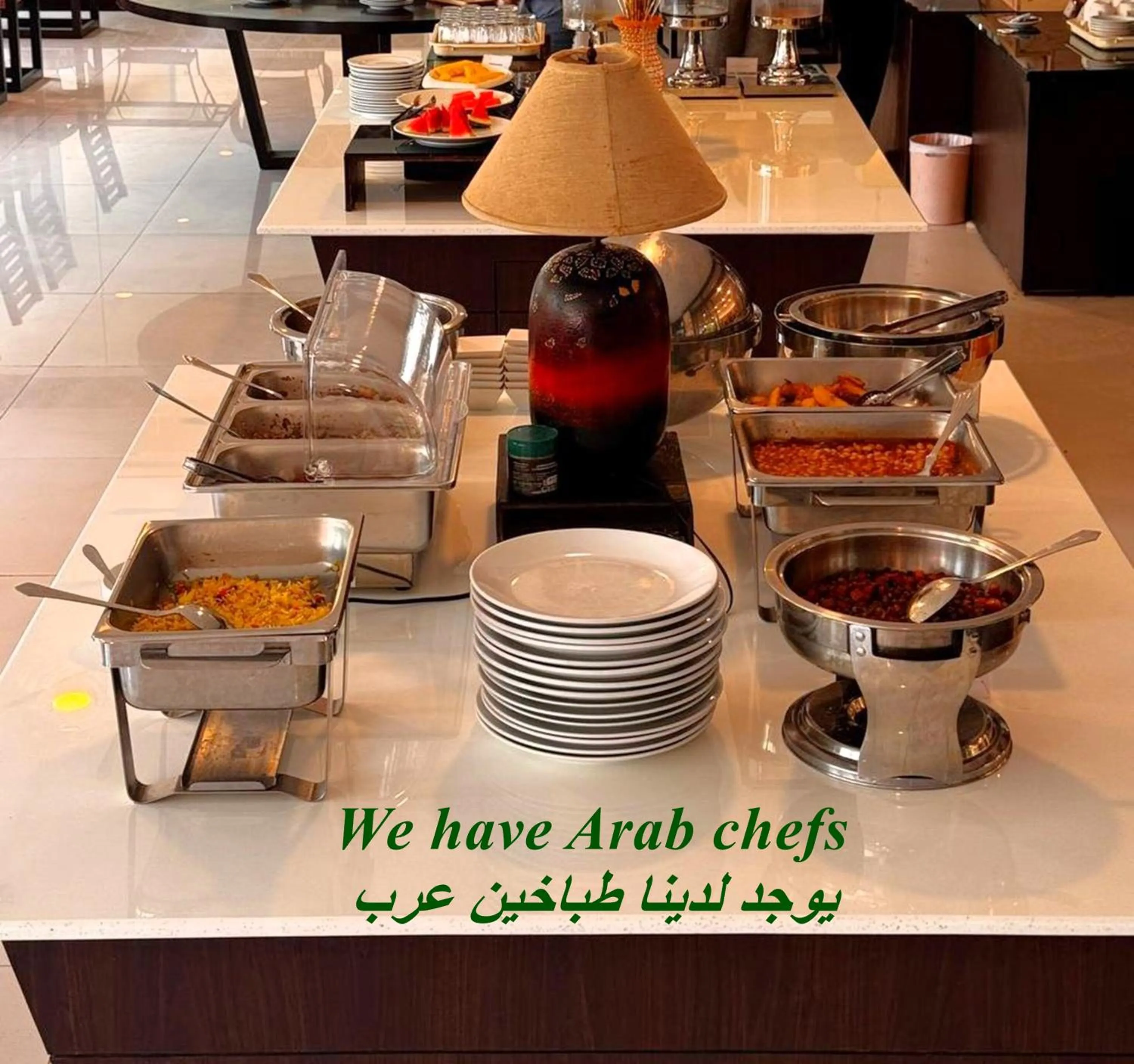 Food and drinks in Boss Suites Nana Hotel