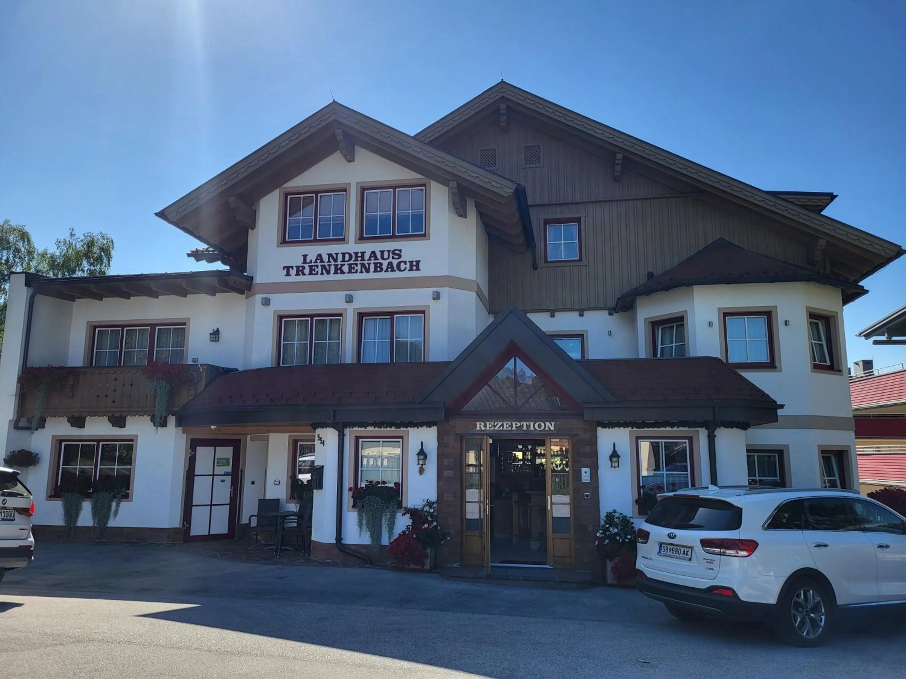 Property building in Hotel Garni Landhaus Trenkenbach