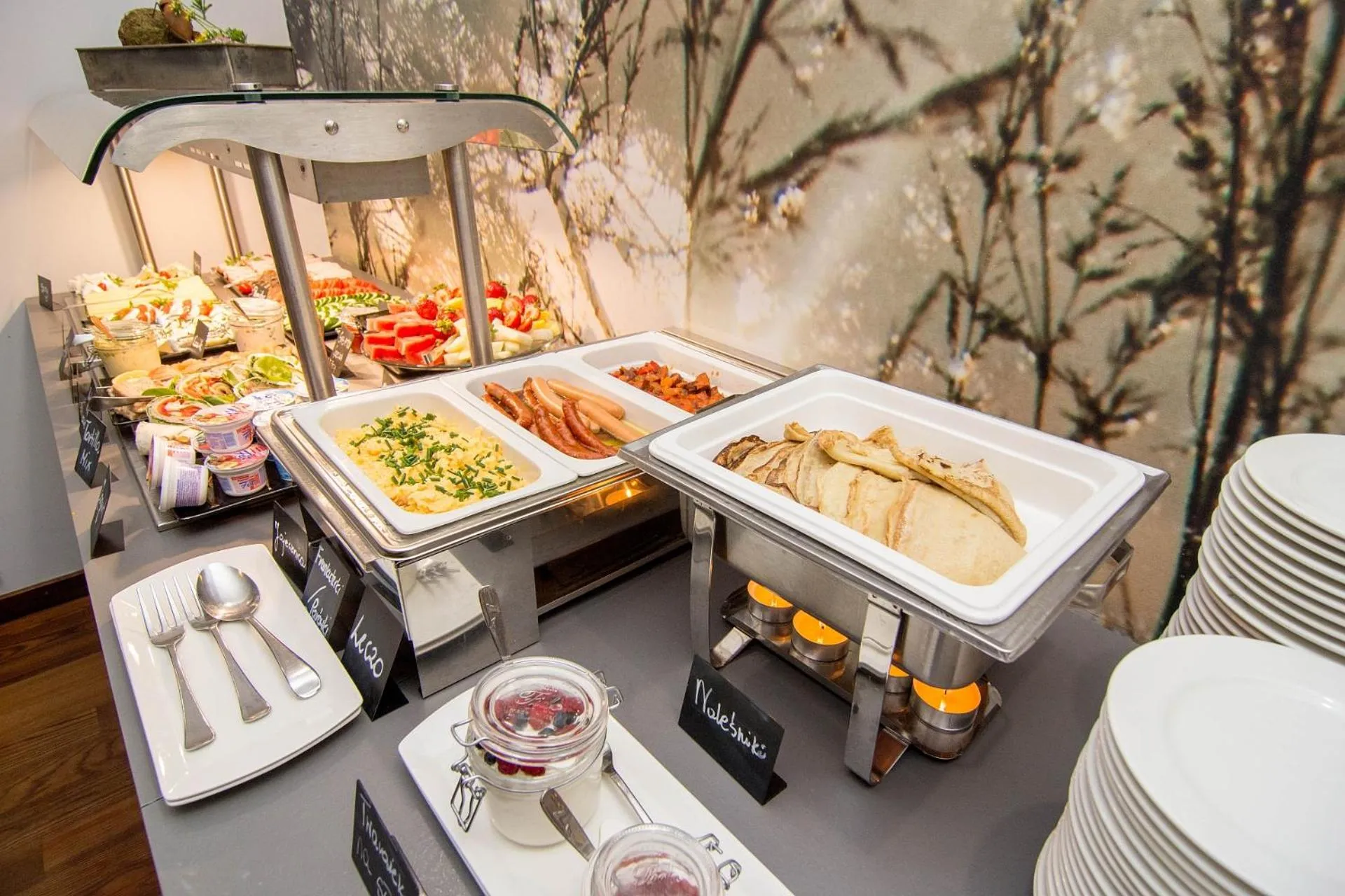 Buffet breakfast in Hotel Barczyzna Medical Spa