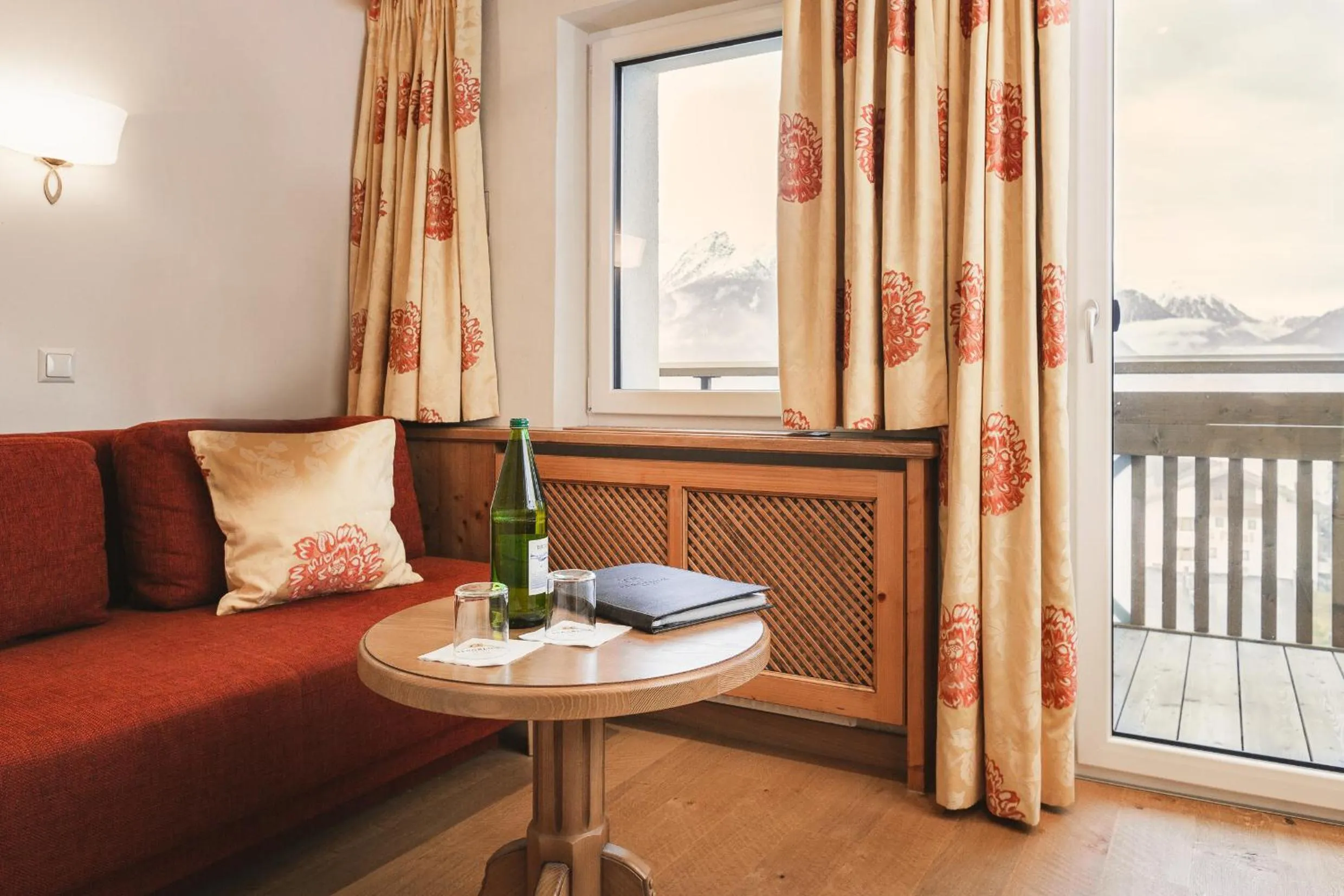 Living room in Hotel Bergblick 4 Sterne Superior