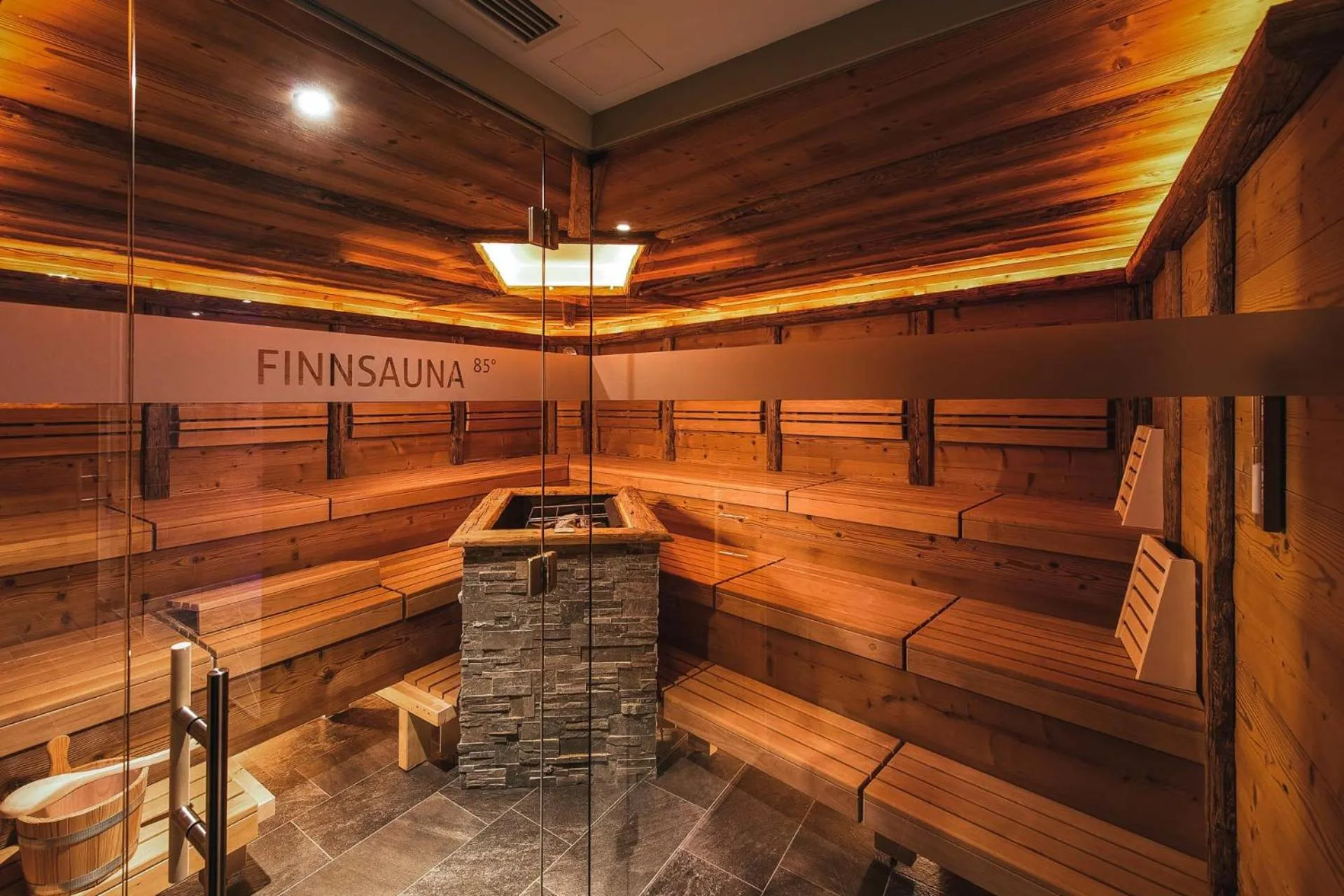 Sauna in Hotel Bergblick 4 Sterne Superior