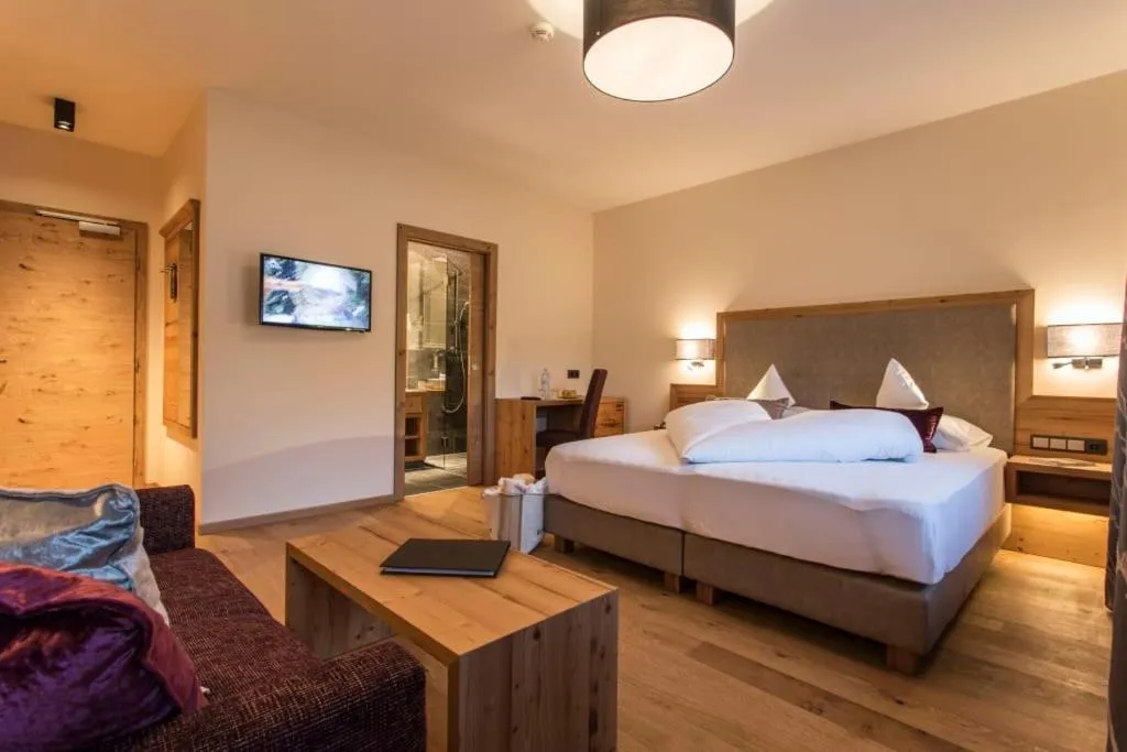 Bed in Hotel Bergblick 4 Sterne Superior