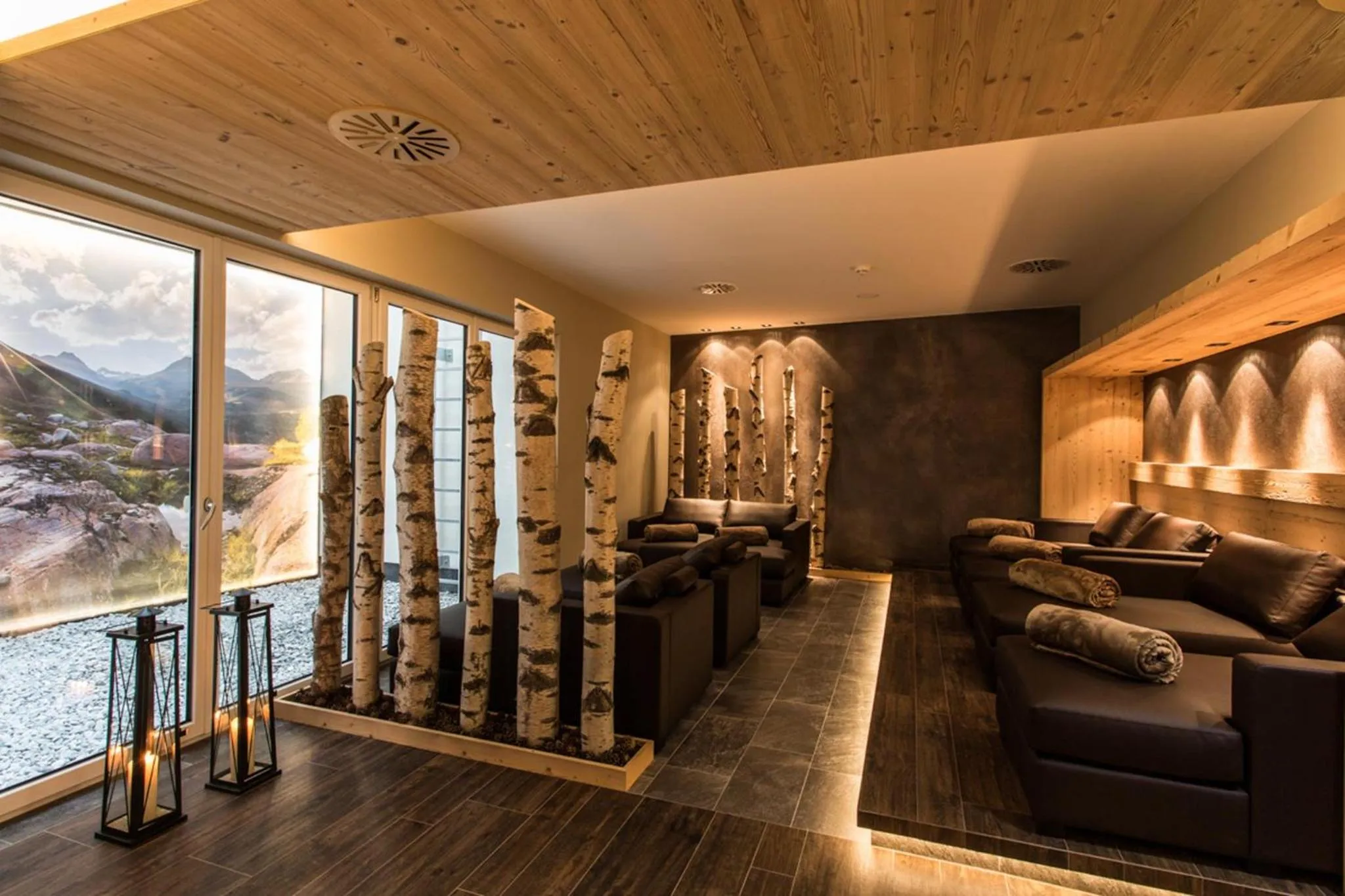 Spa and wellness centre/facilities in Hotel Bergblick 4 Sterne Superior