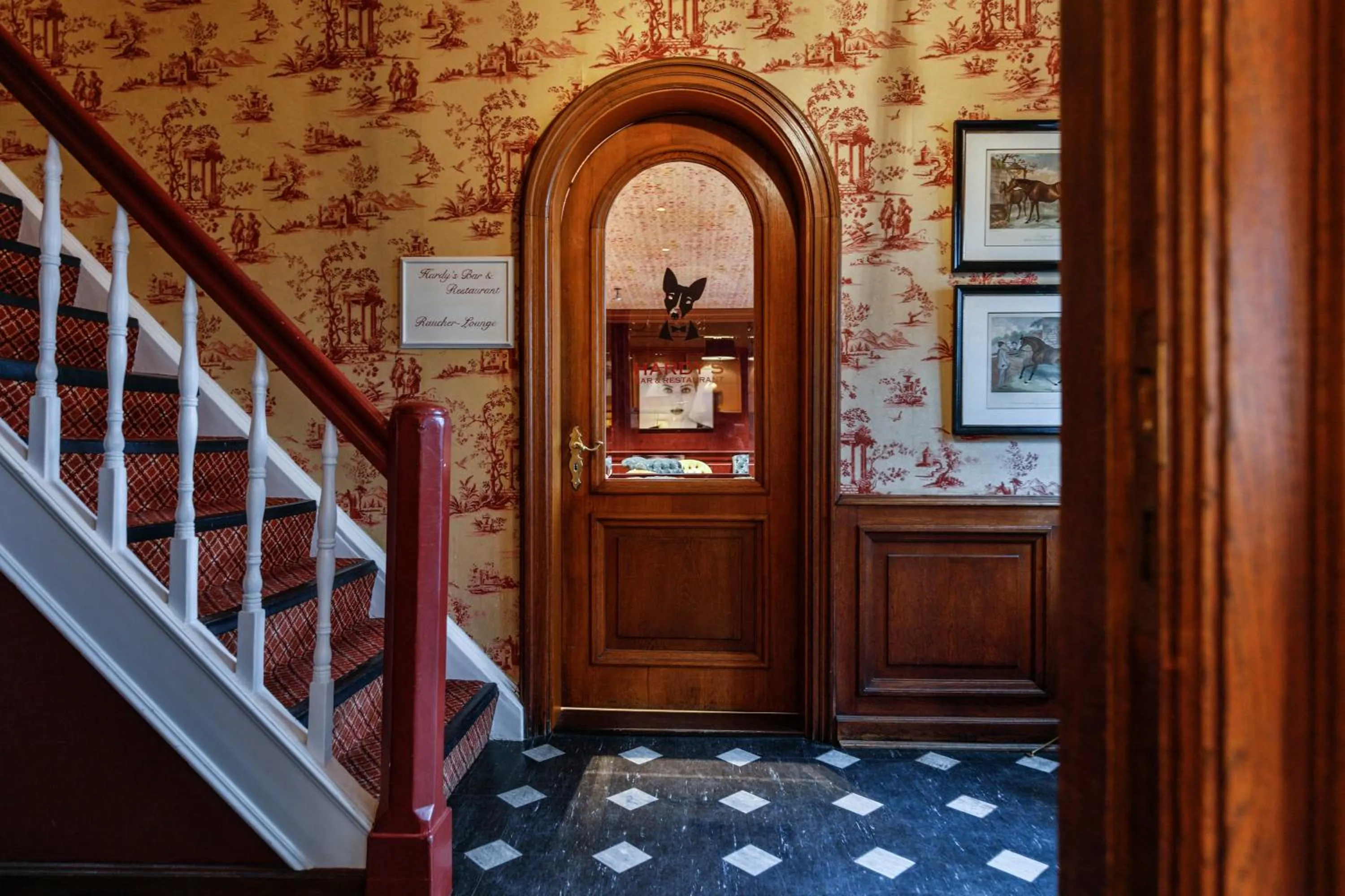 Lobby or reception in Hotel Stadt Hamburg