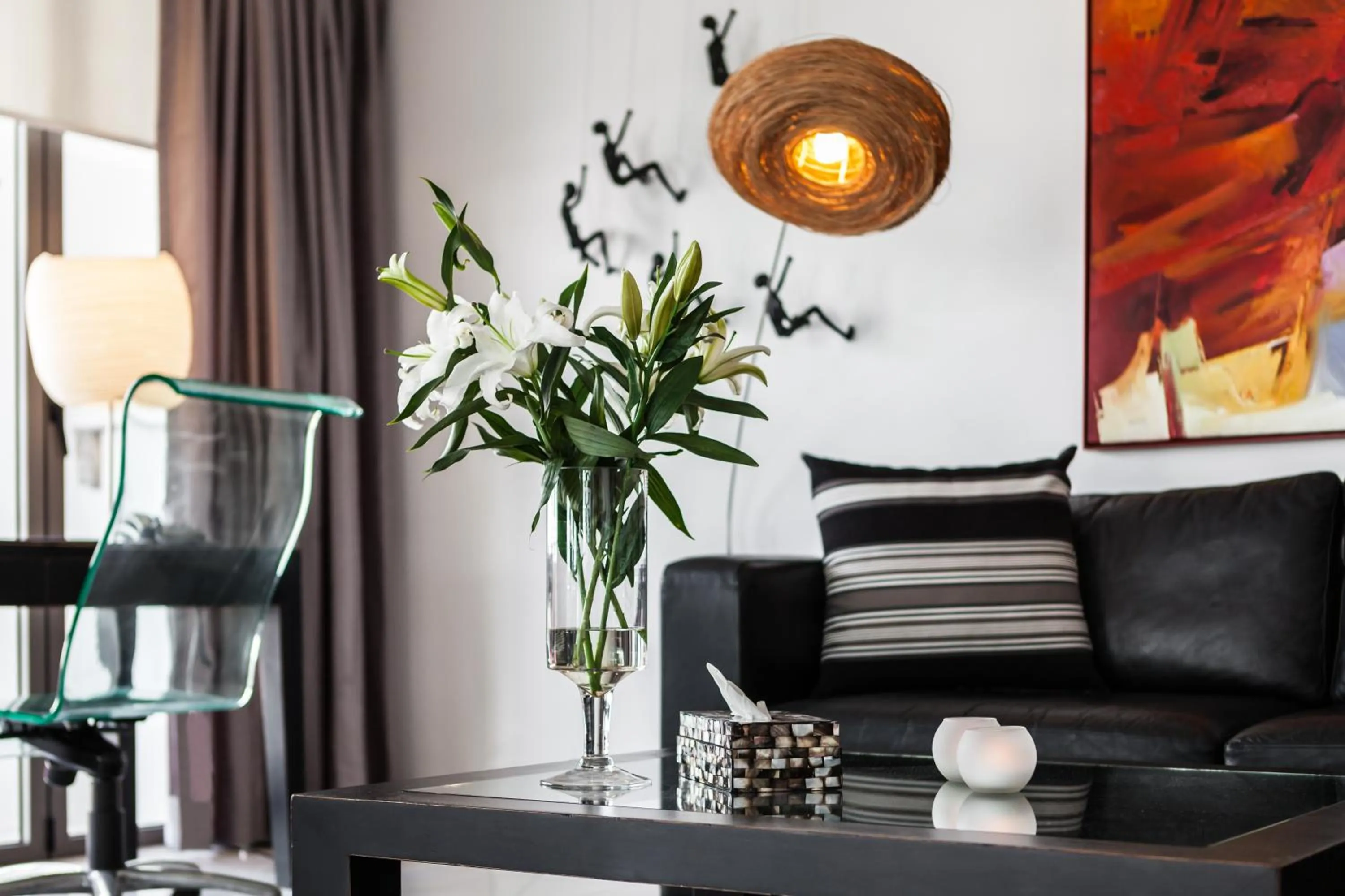 Living room in BYD Lofts - Boutique Hotel & Serviced Apartments - Patong Beach, Phuket