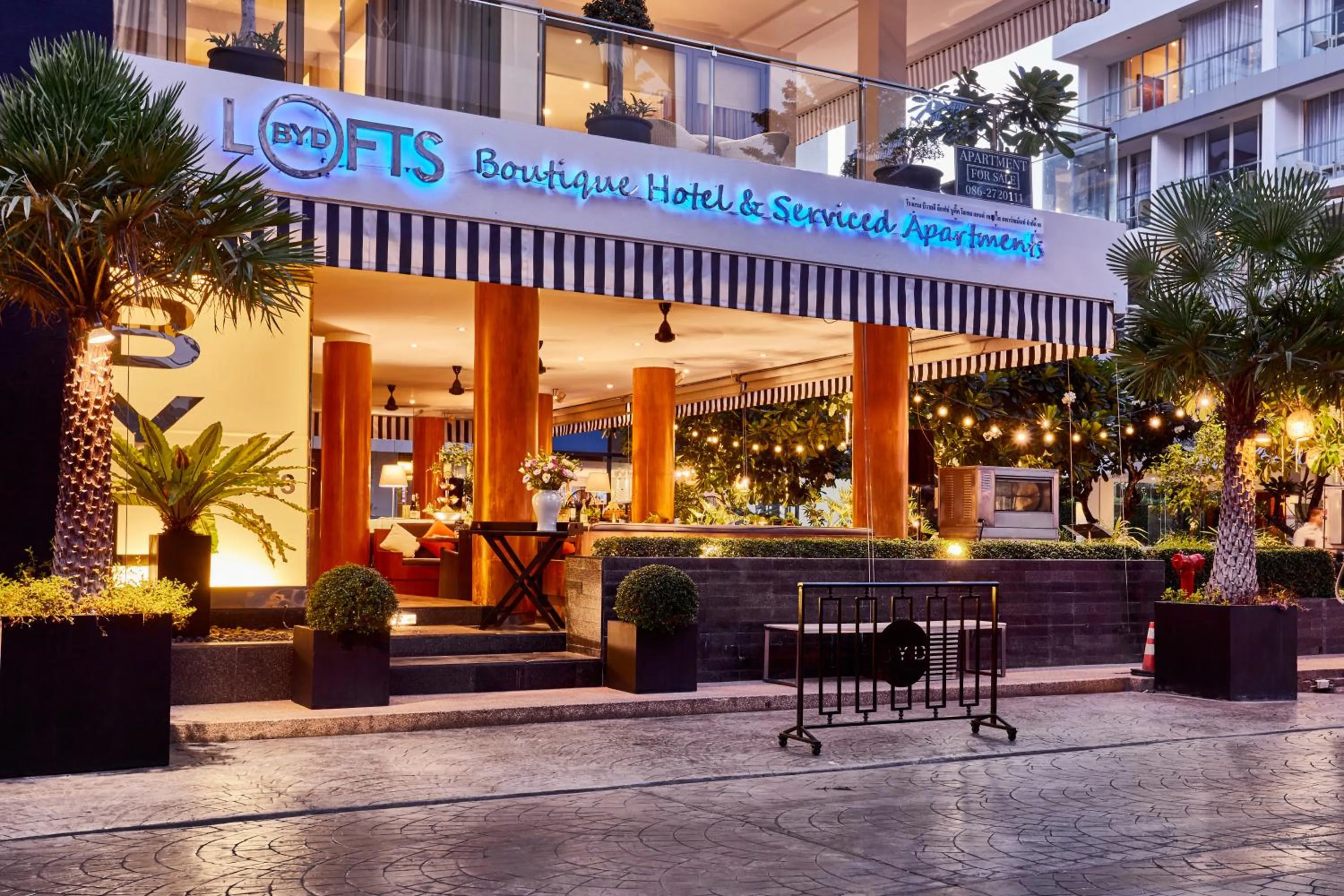 Property building in BYD Lofts - Boutique Hotel & Serviced Apartments - Patong Beach, Phuket