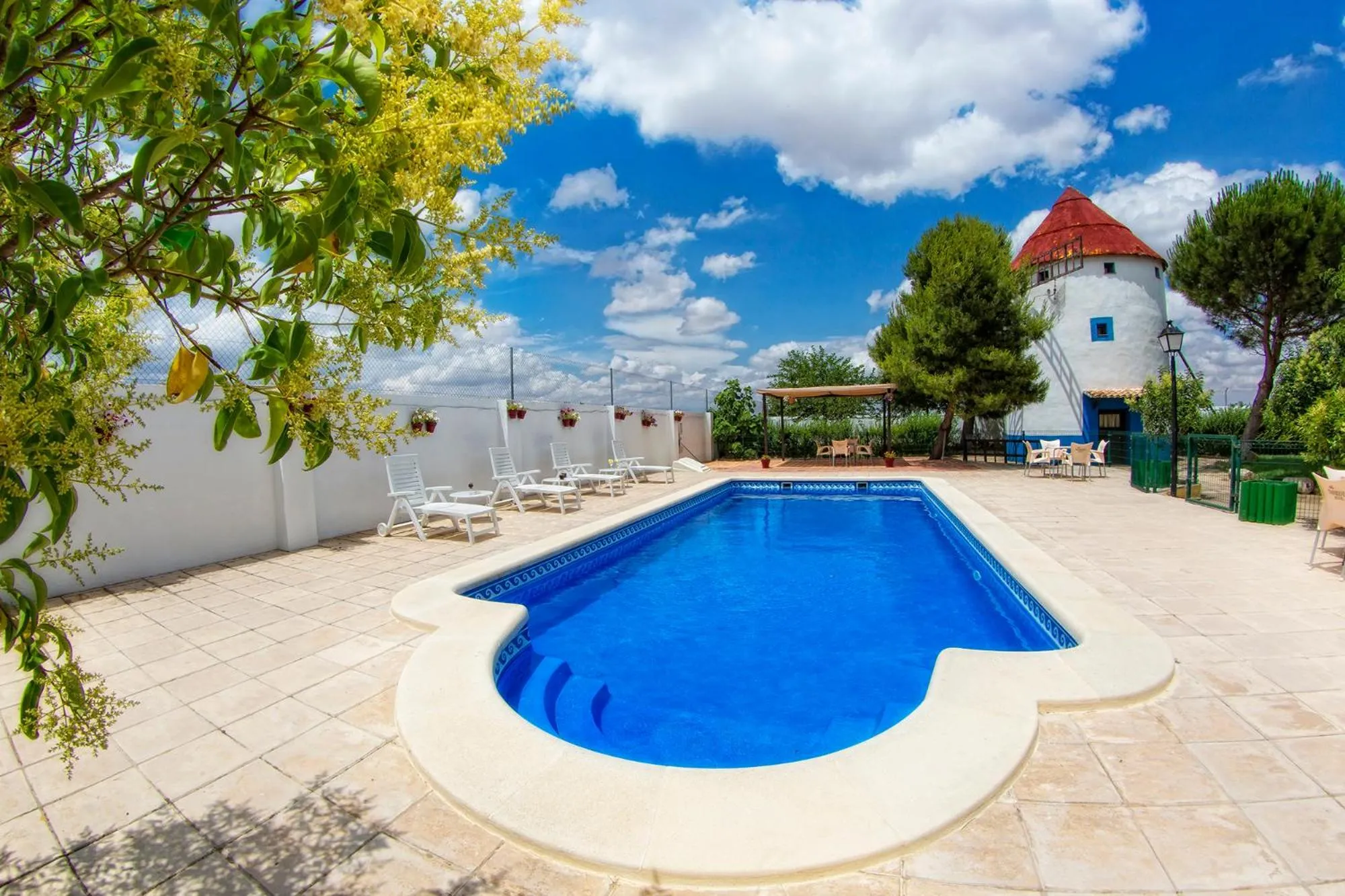 Swimming pool in Hotel Bodega La Venta
