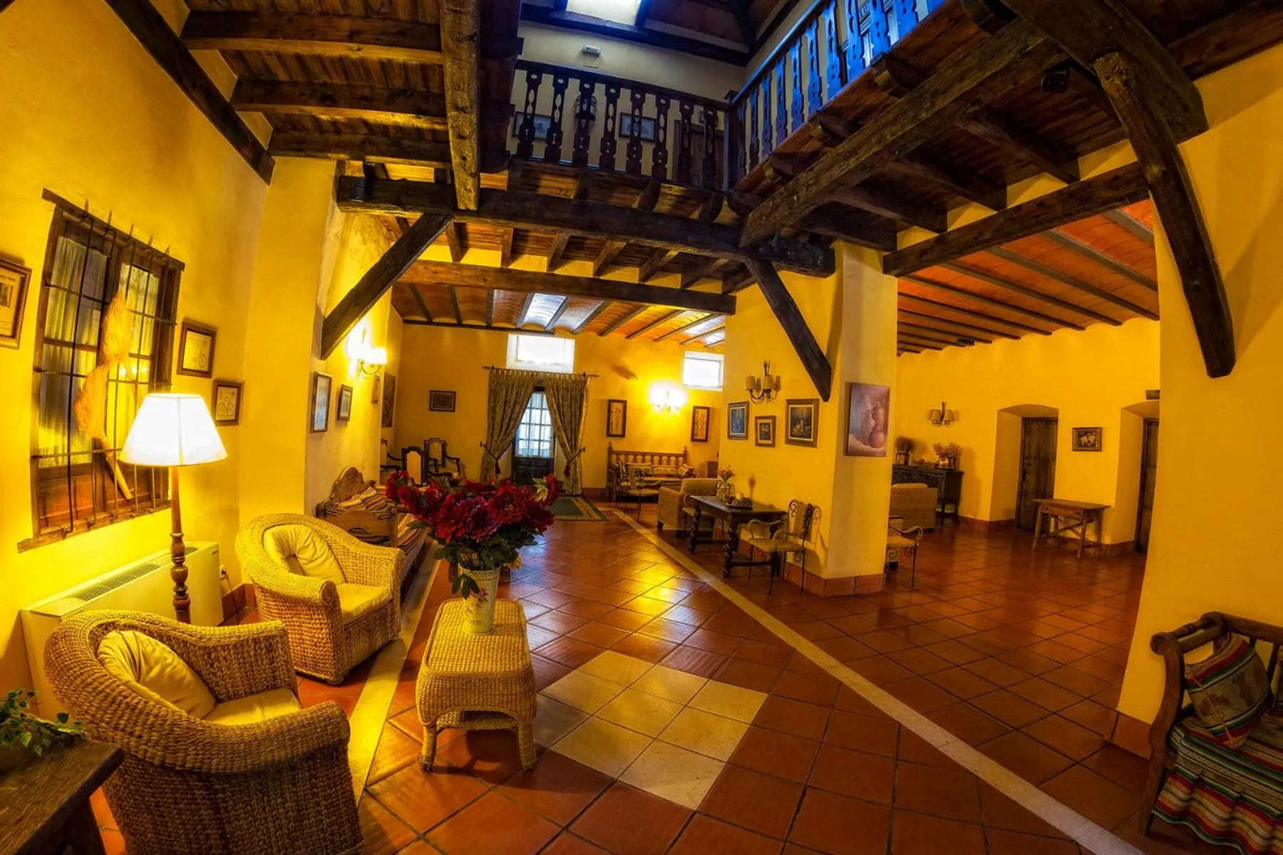 Lobby or reception in Hotel Bodega La Venta