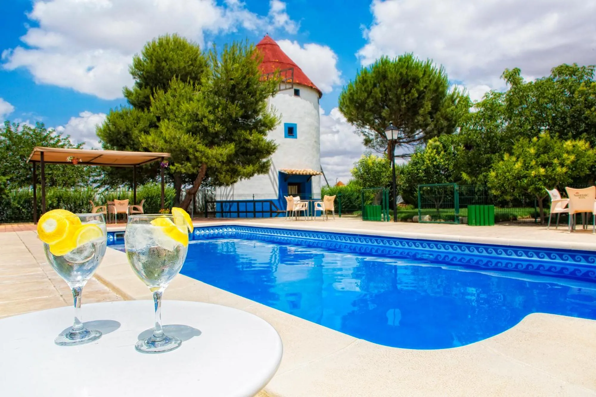 Swimming pool in Hotel Bodega La Venta