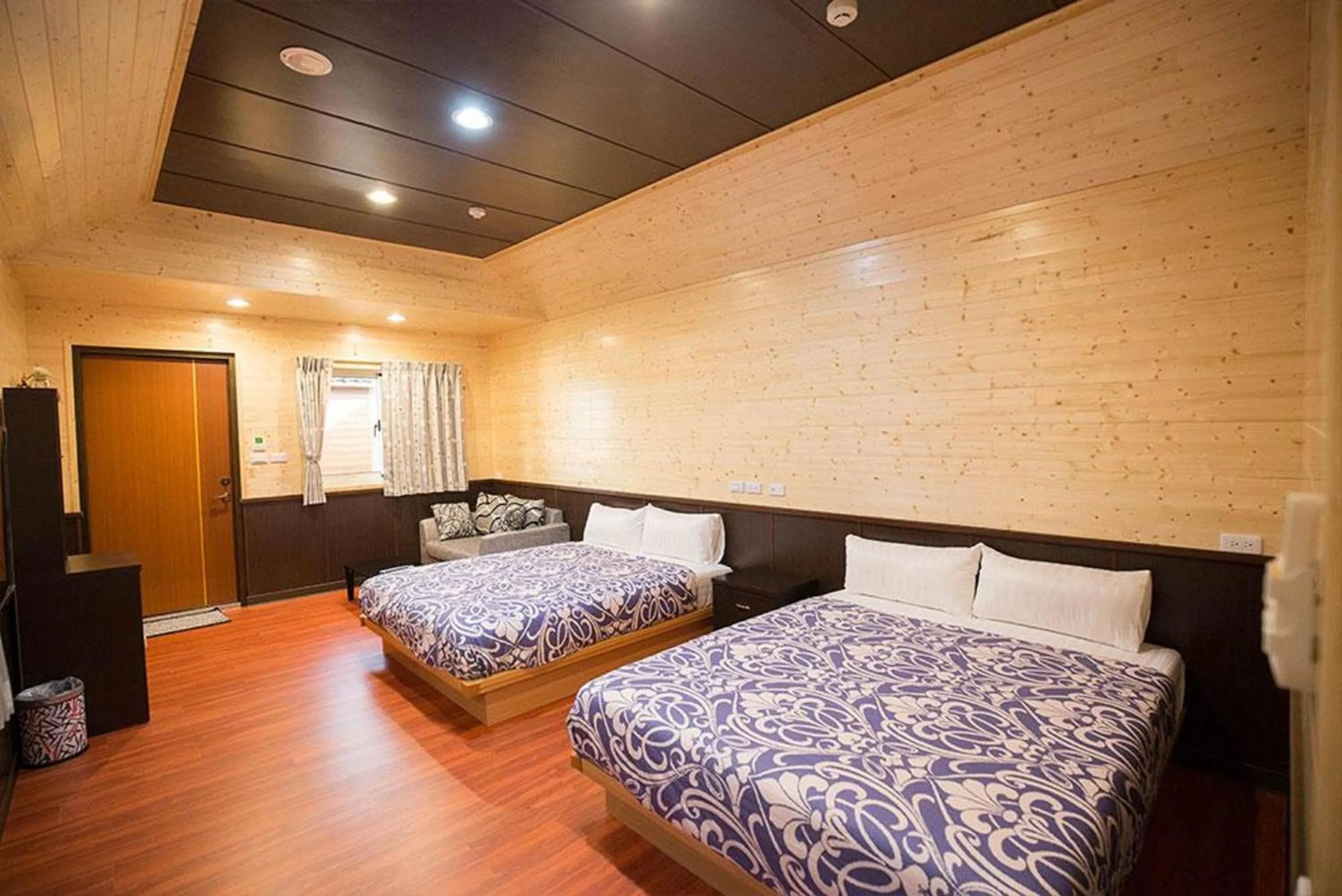 Bed in Xiaoliuqiu Happy House B&B