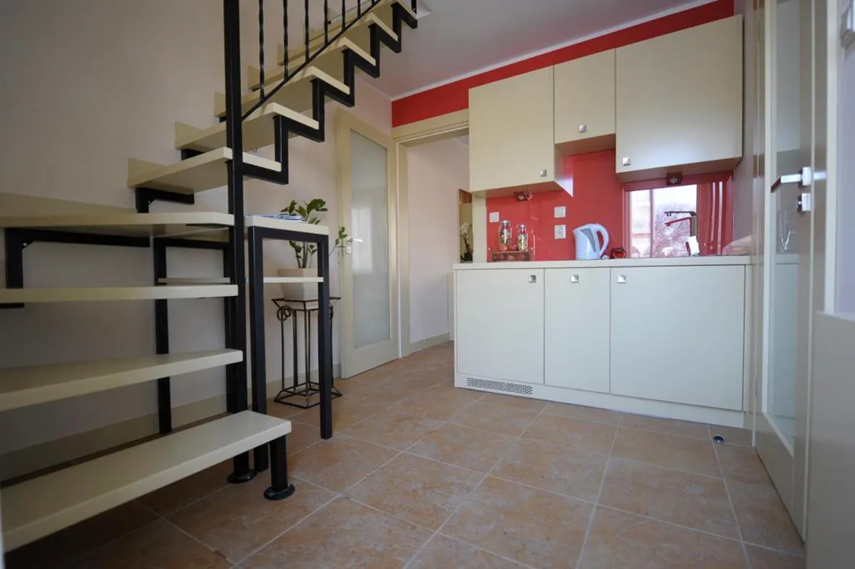 Kitchen or kitchenette in Hotel Nad Pisą