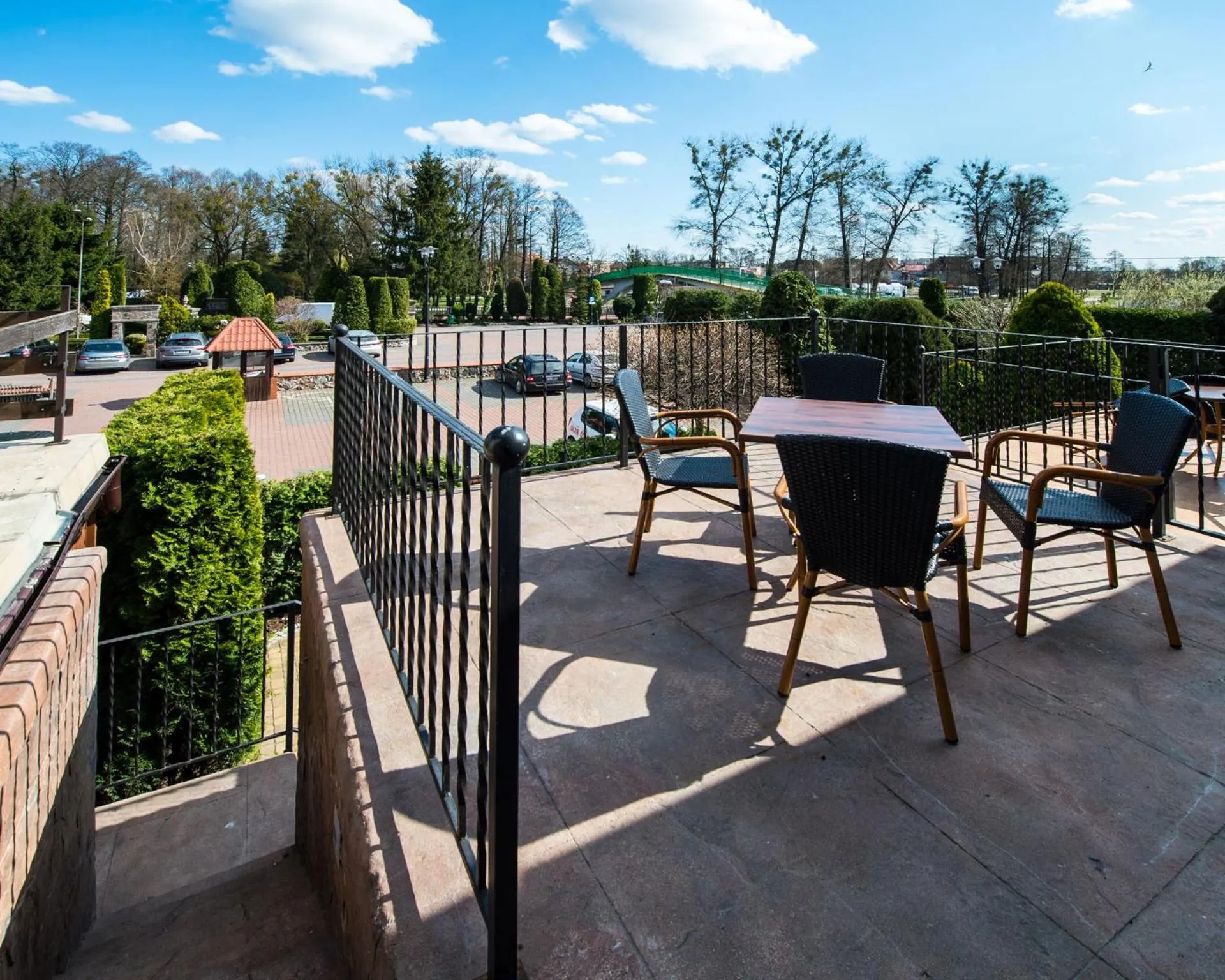 Patio in Hotel Nad Pisą
