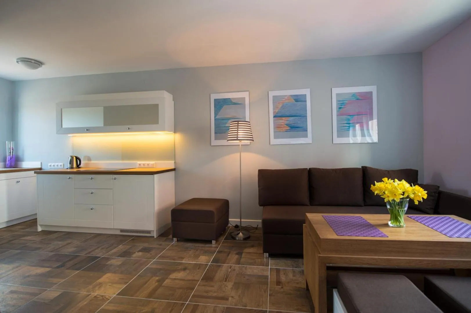 Kitchen or kitchenette in Hotel Nad Pisą