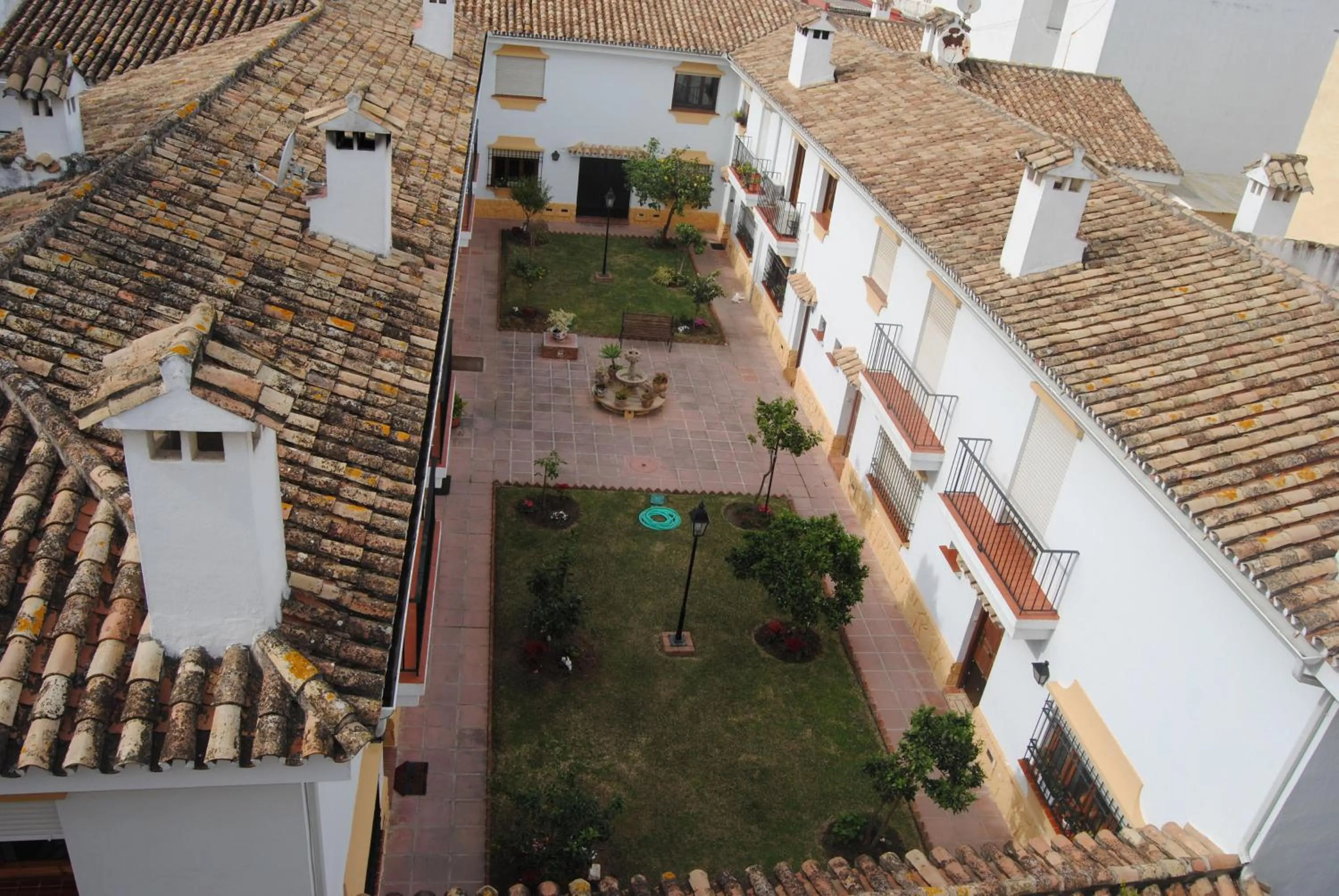 Patio in Hostal Italia