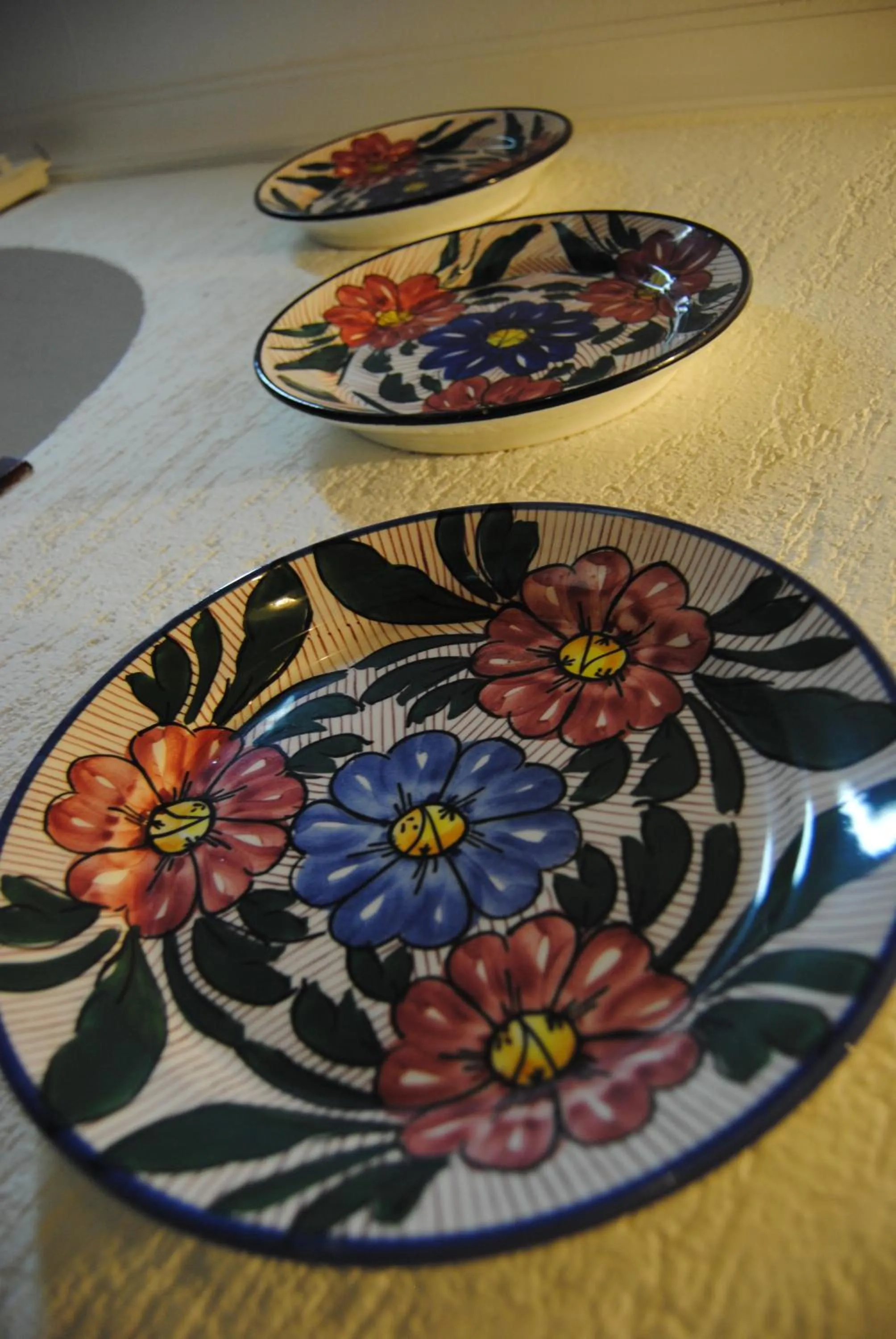 Decorative detail in Hostal Italia