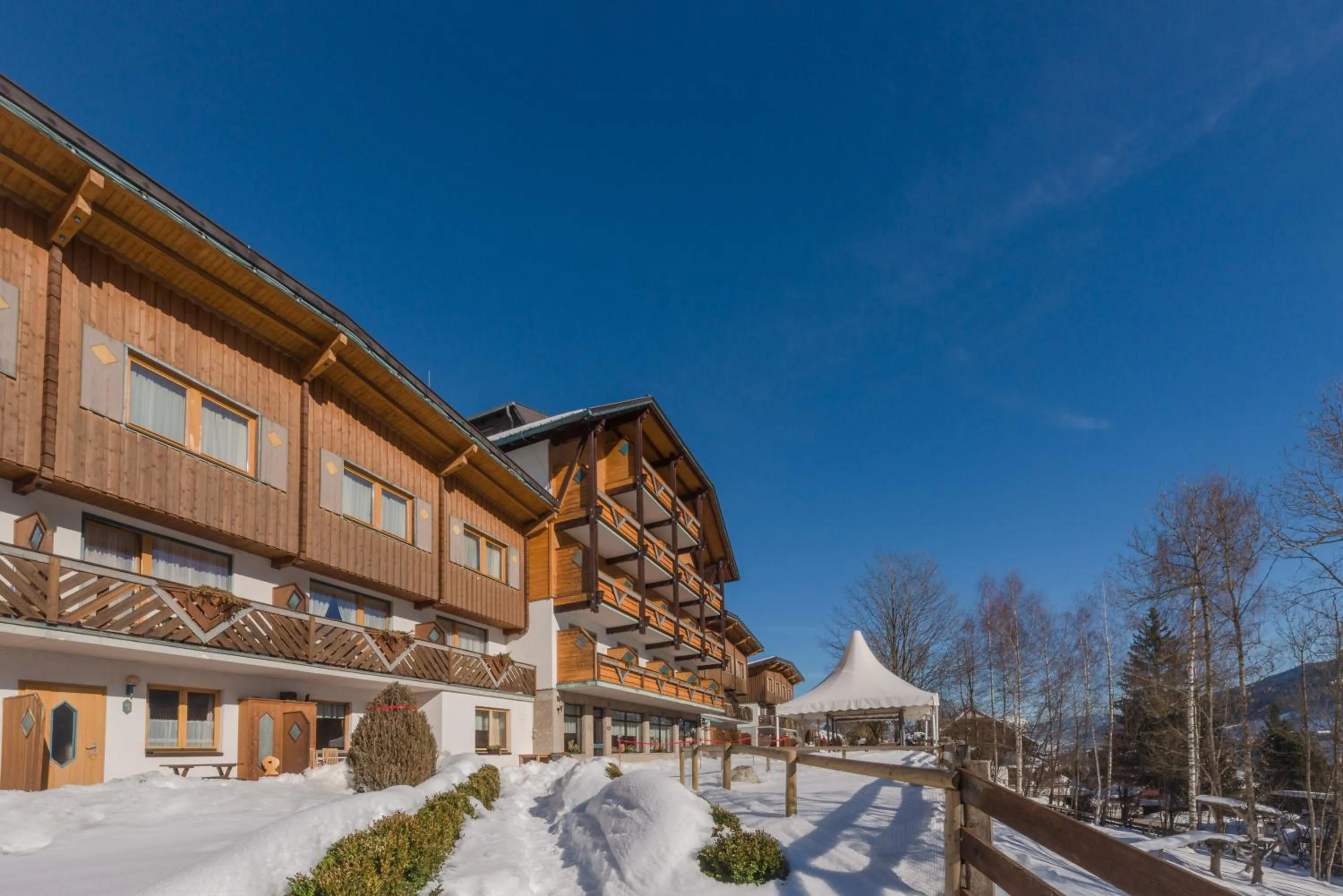 Property building in Ferienalm Panorama Apartments