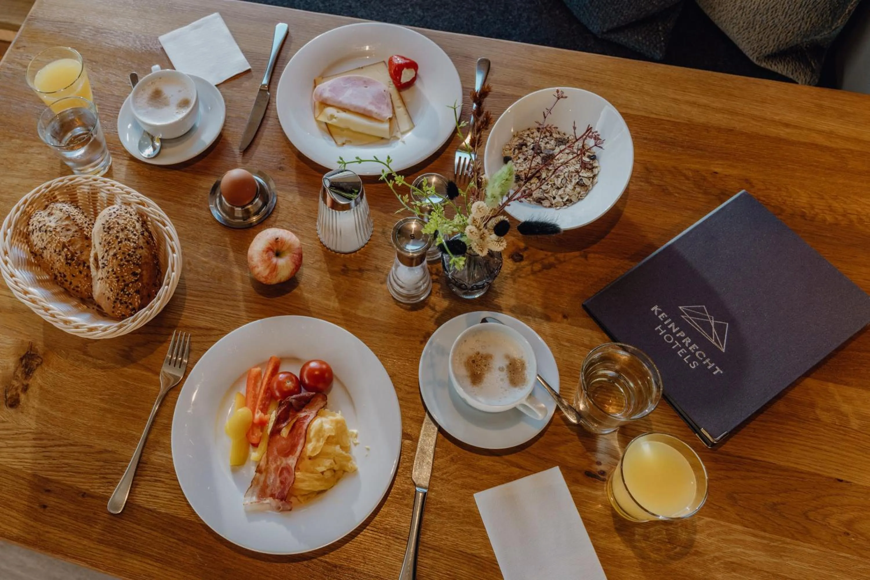 Breakfast in Ferienalm Panorama Apartments