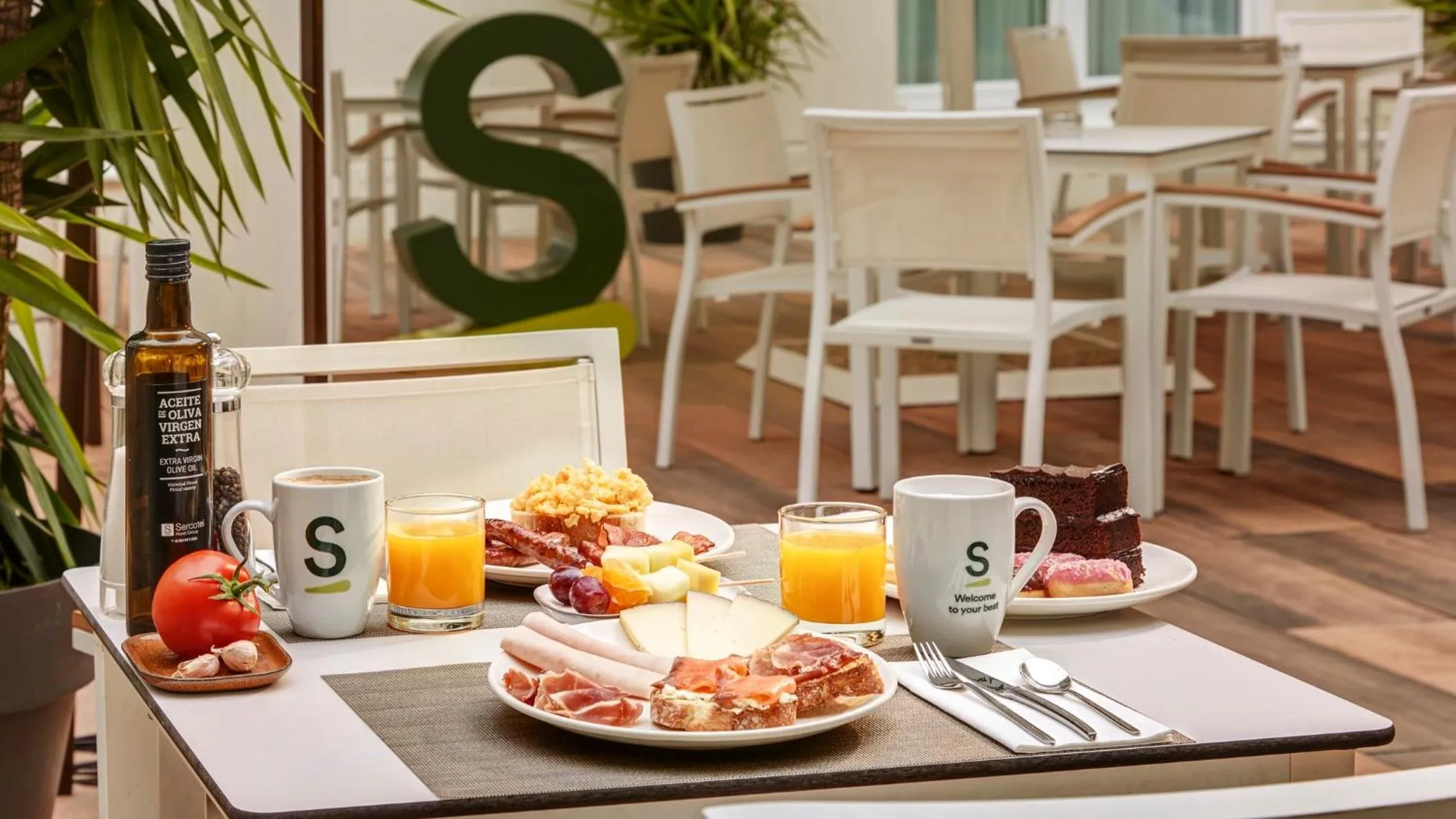 Breakfast in Sercotel Coliseo