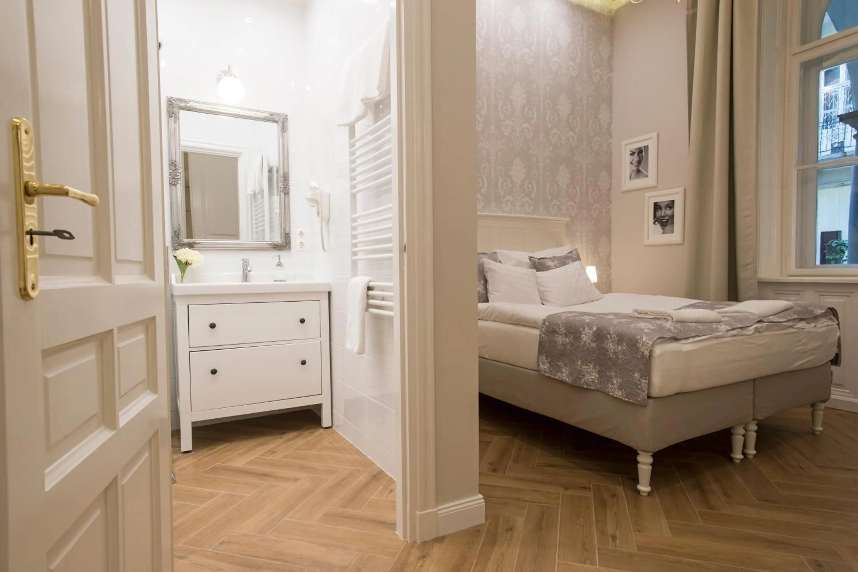 Bed in Serenity Boutique Budapest