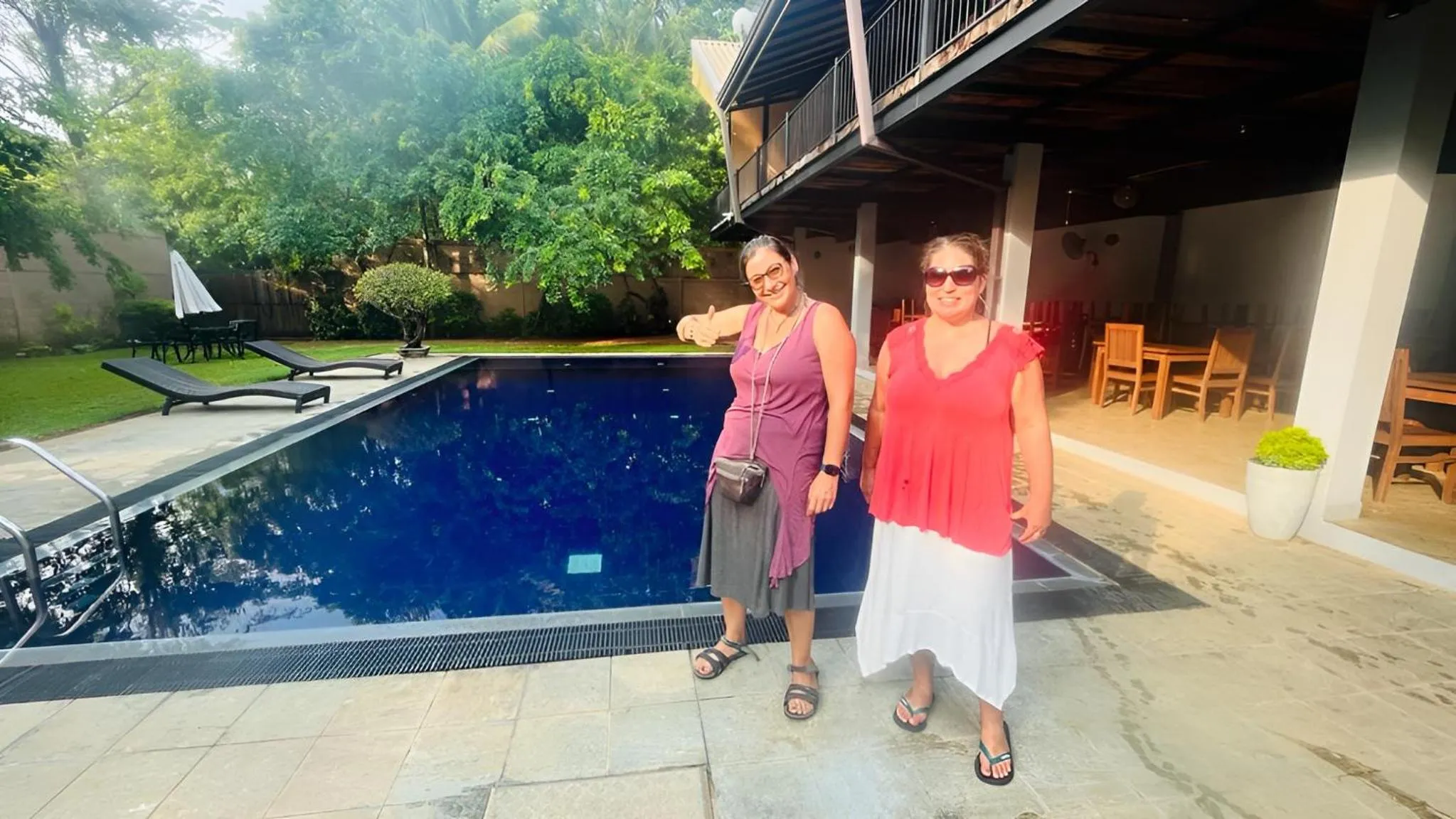 Patio in Honey Tree Polonnaruwa