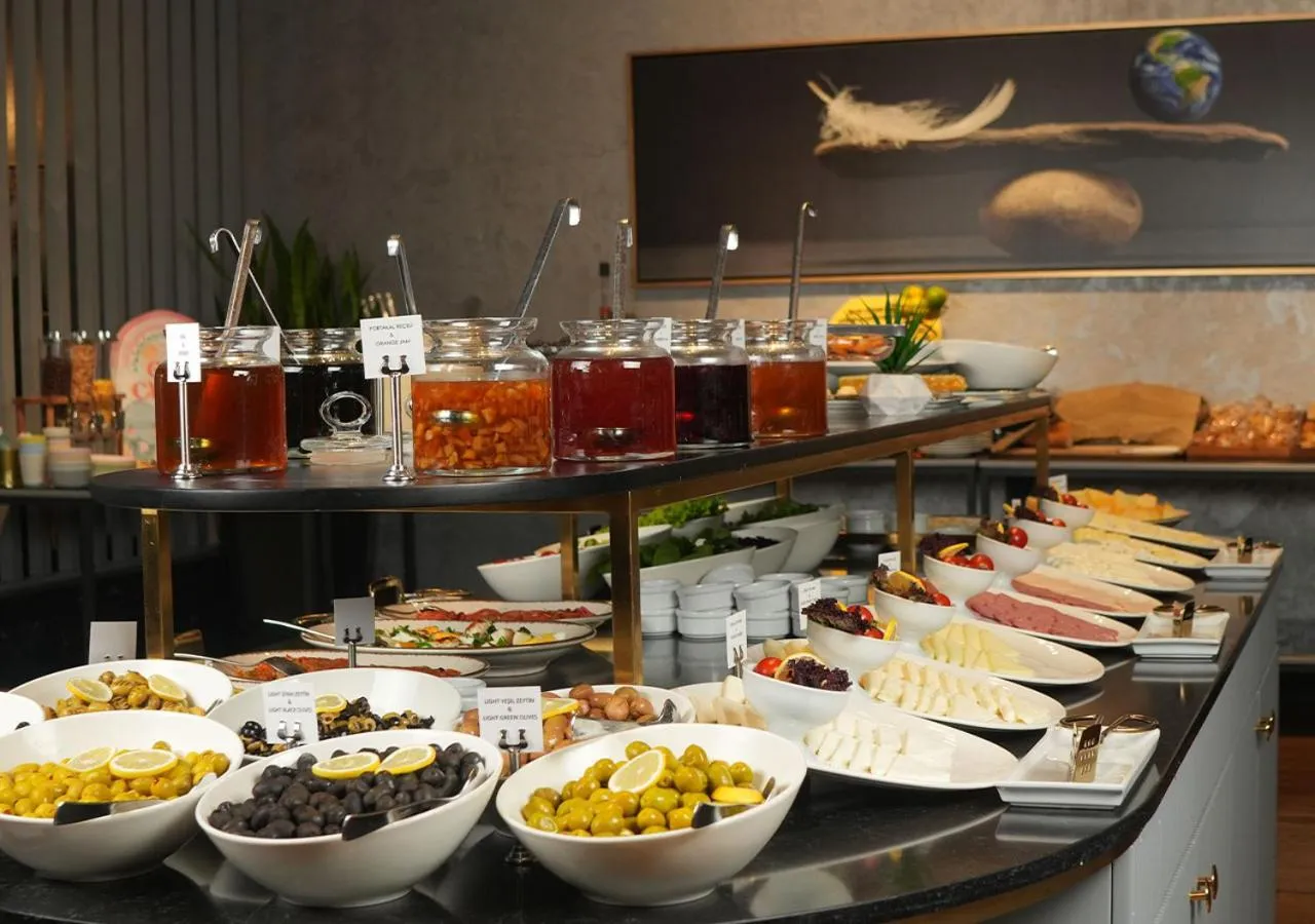 Buffet breakfast in The Wings Hotels Neva Palas