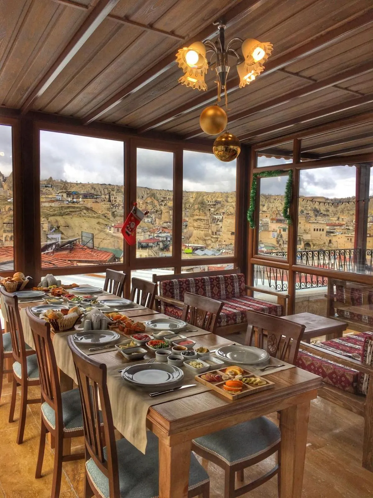 Food close-up in Cappadocia Ozbek Stone House