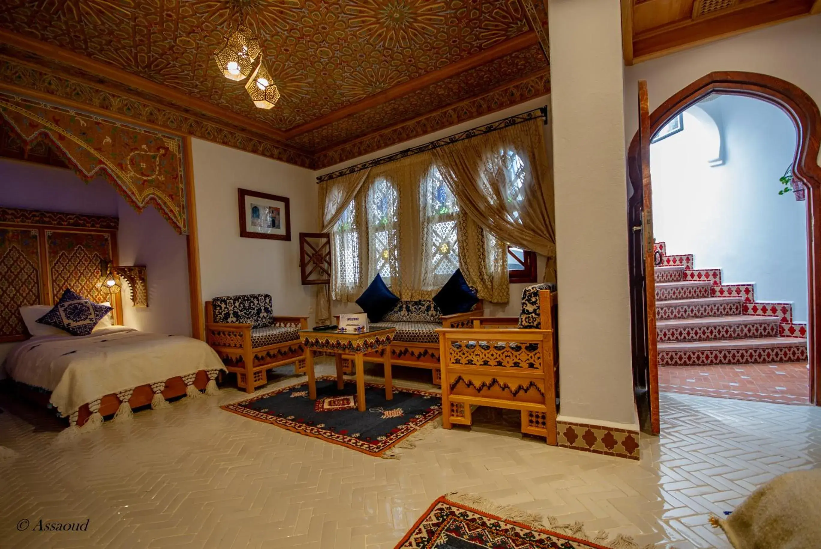Superior Triple Room in Hotel Dar Mounir Superior Triple Room in Hotel Dar Mounir