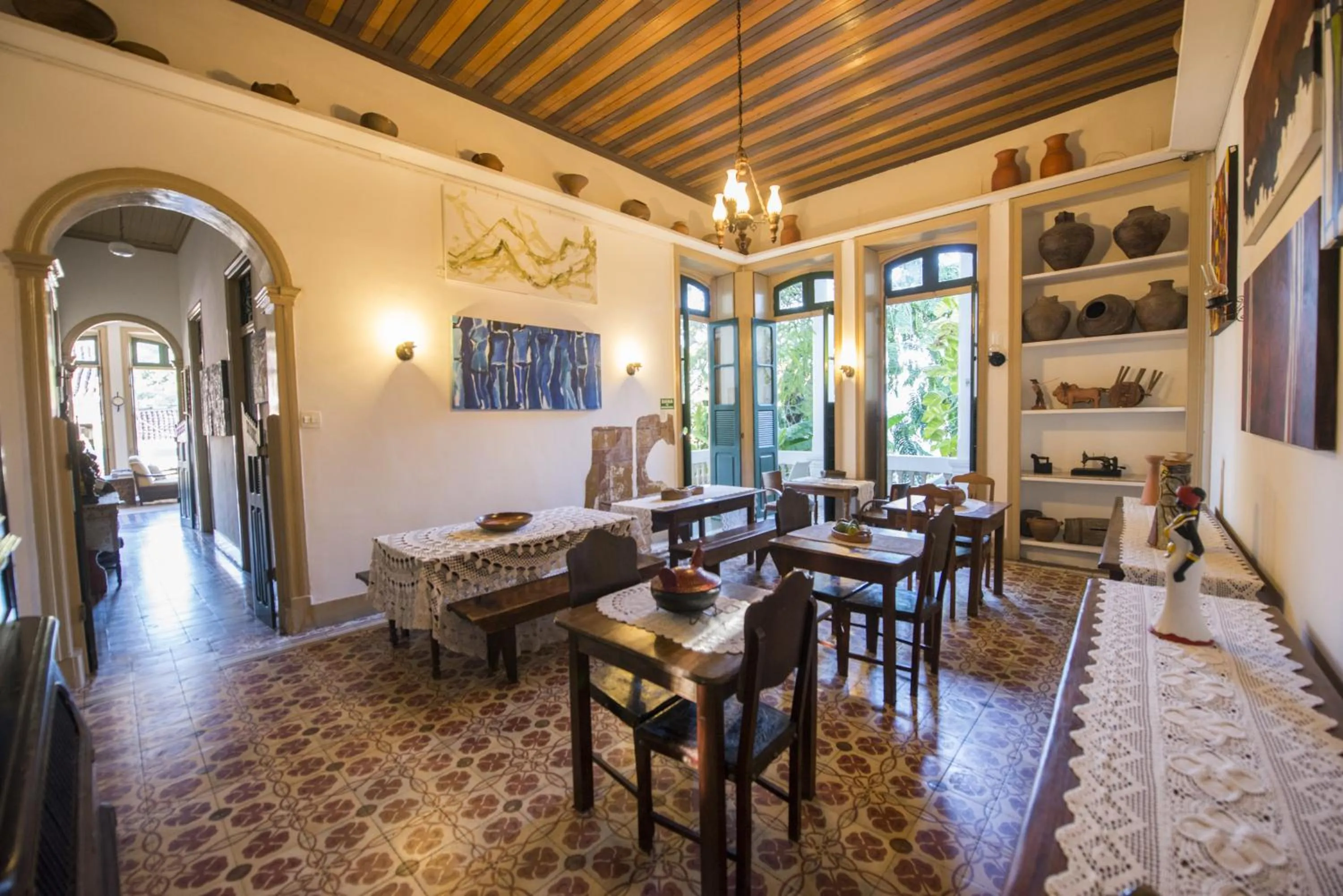 Restaurant/places to eat in Pousada dos Quatro Cantos