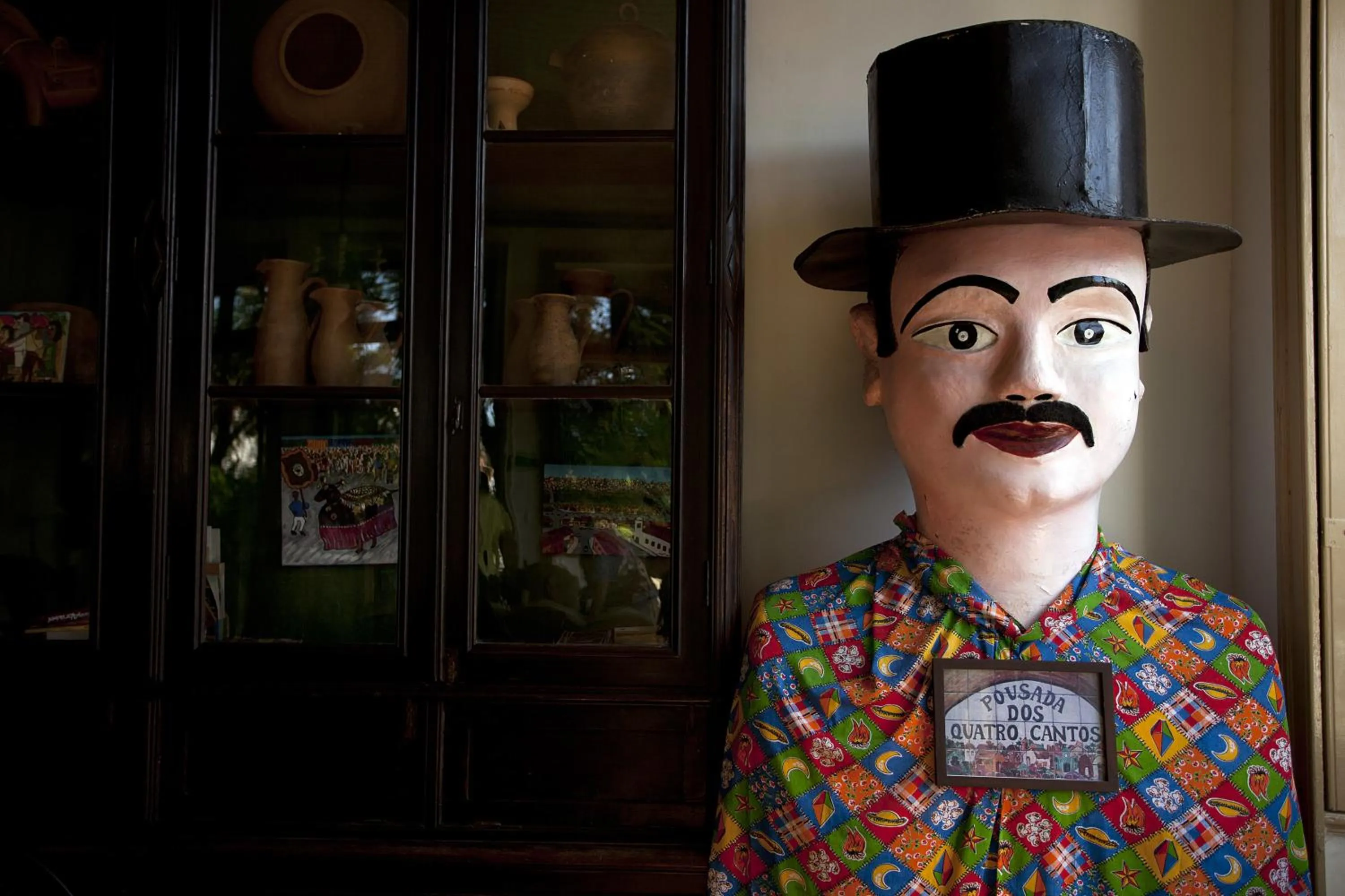 Decorative detail in Pousada dos Quatro Cantos