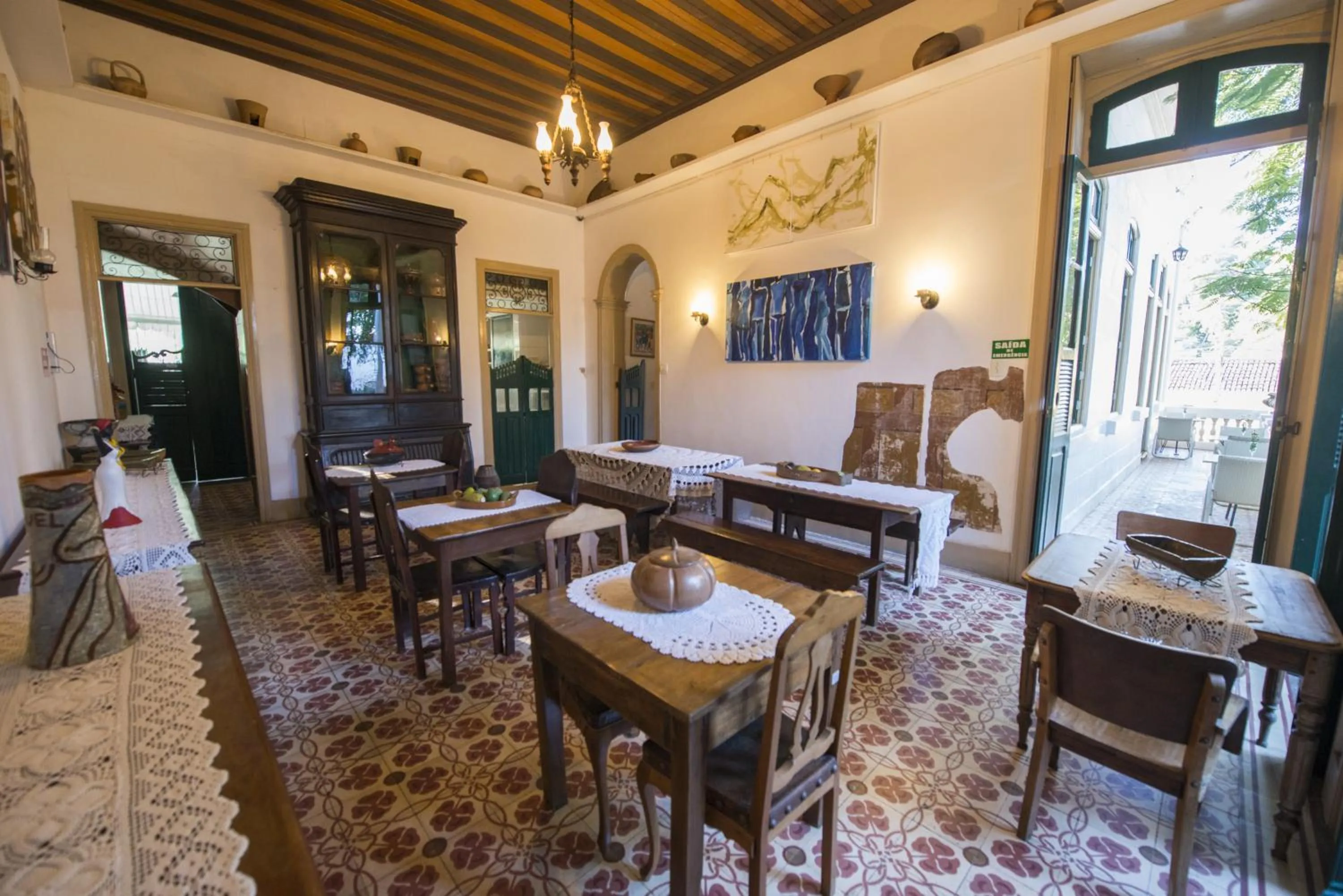 Restaurant/places to eat in Pousada dos Quatro Cantos