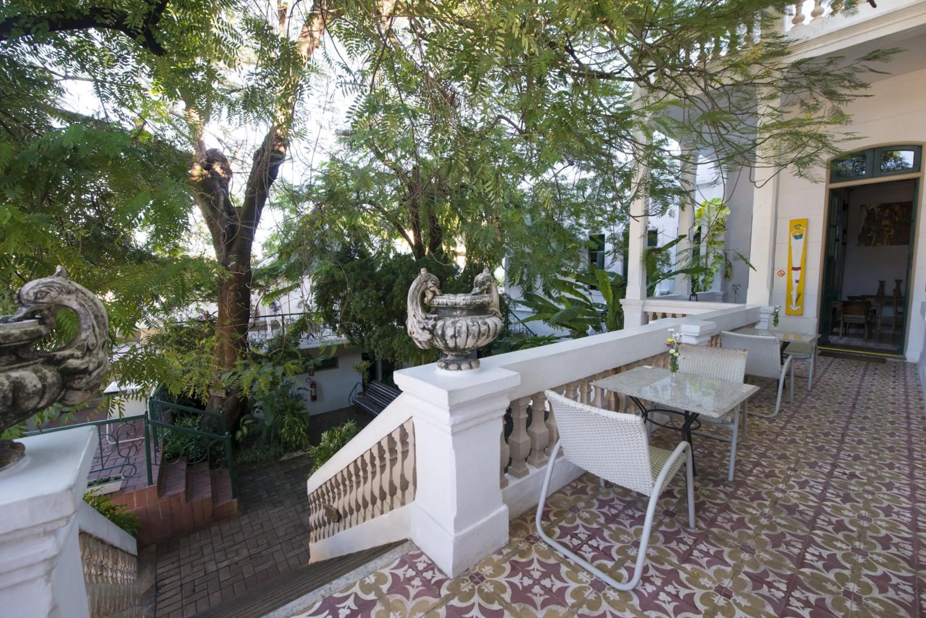 Patio in Pousada dos Quatro Cantos