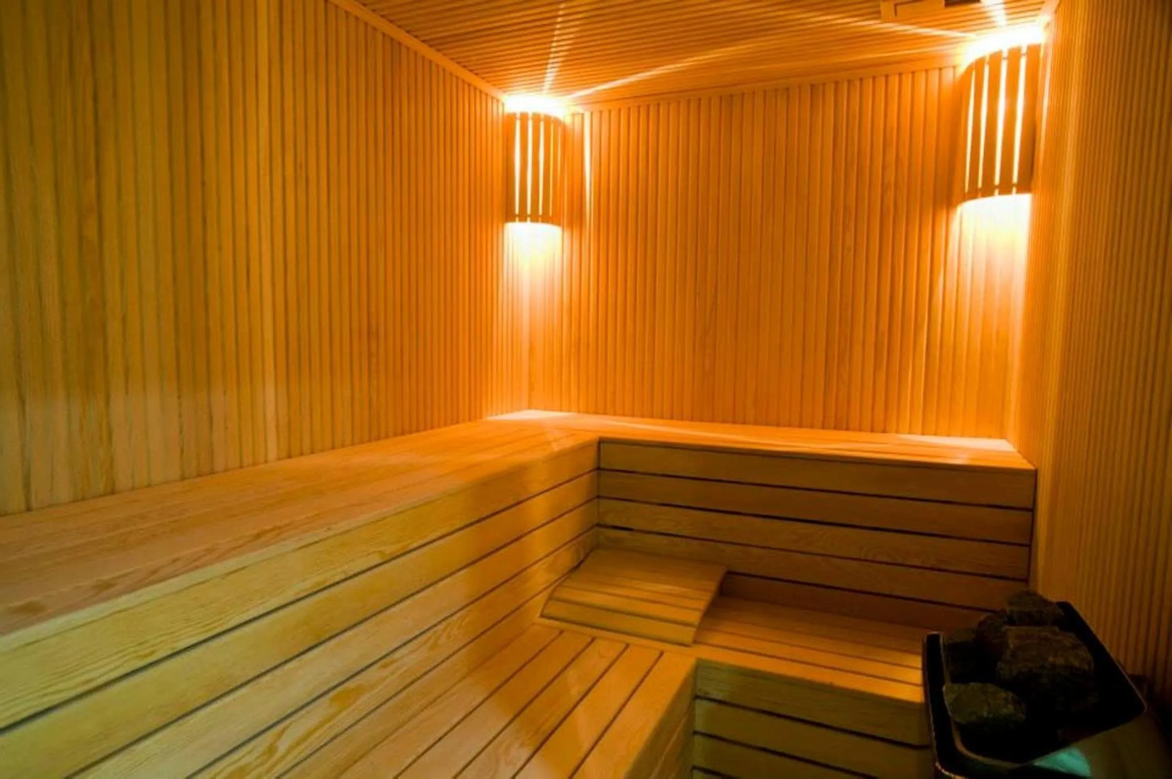 Steam room in Notte Hotel