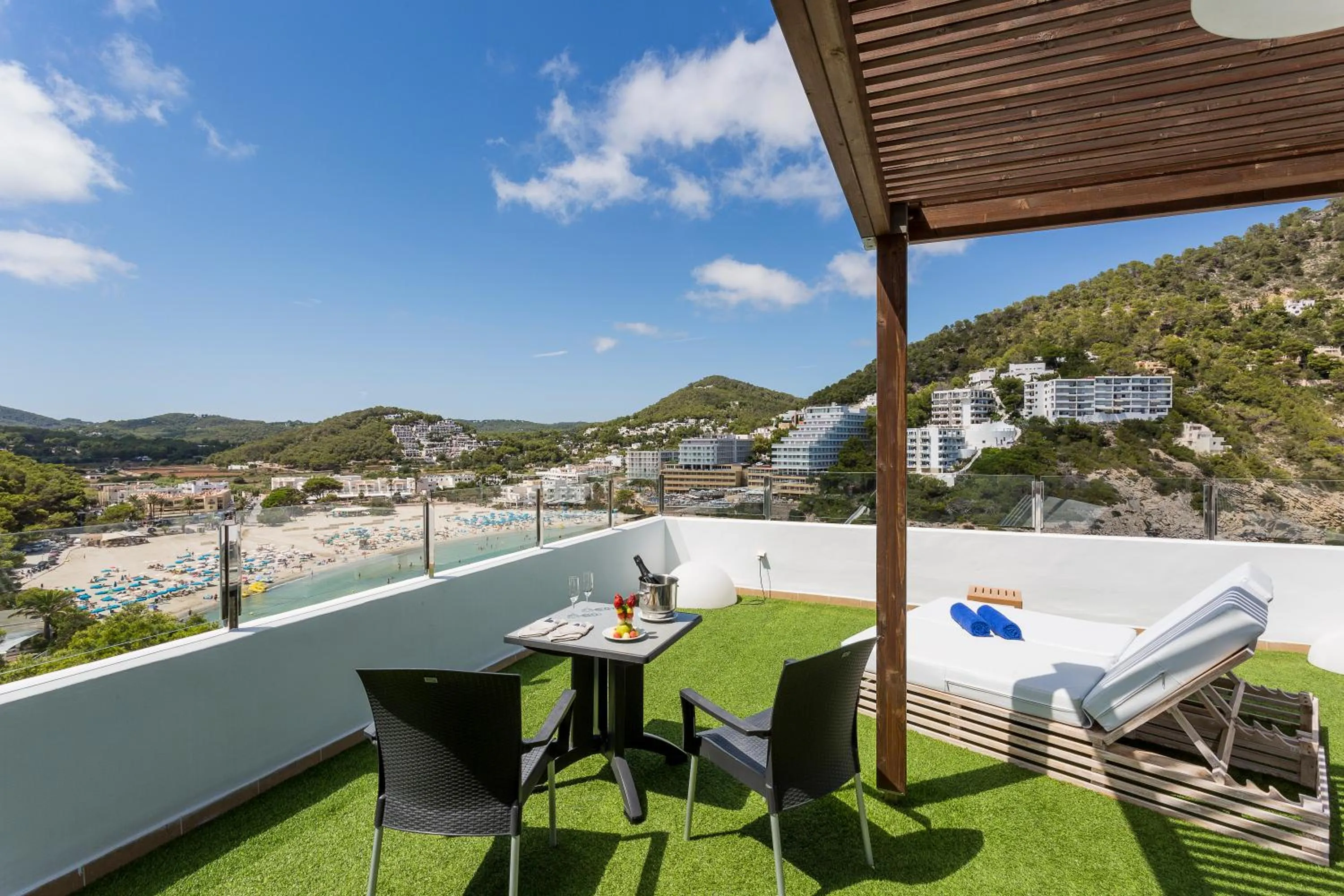 Balcony/Terrace in Palladium Hotel Cala Llonga - Adults Only