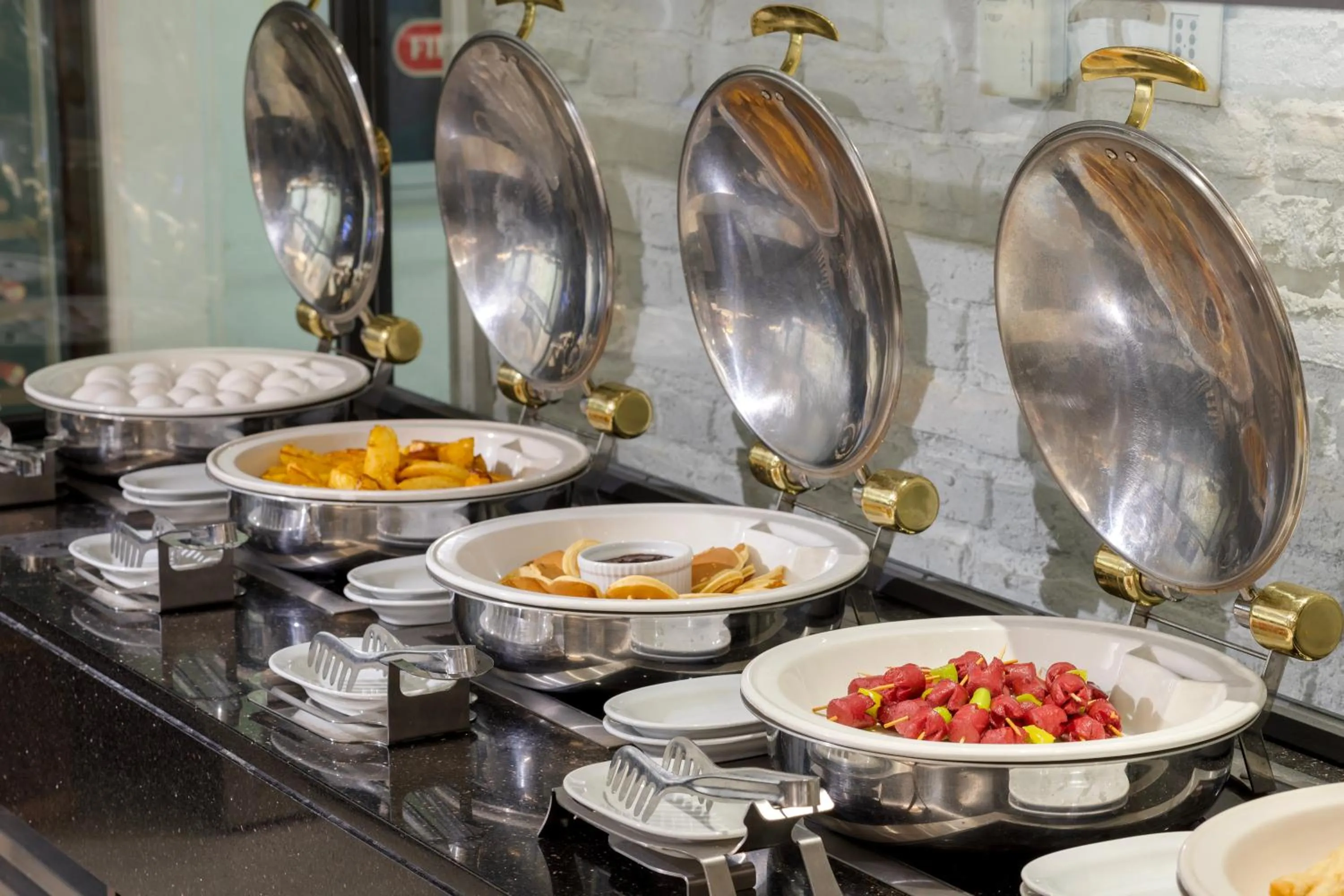 Buffet breakfast in Limak Ambassadore Hotel Ankara