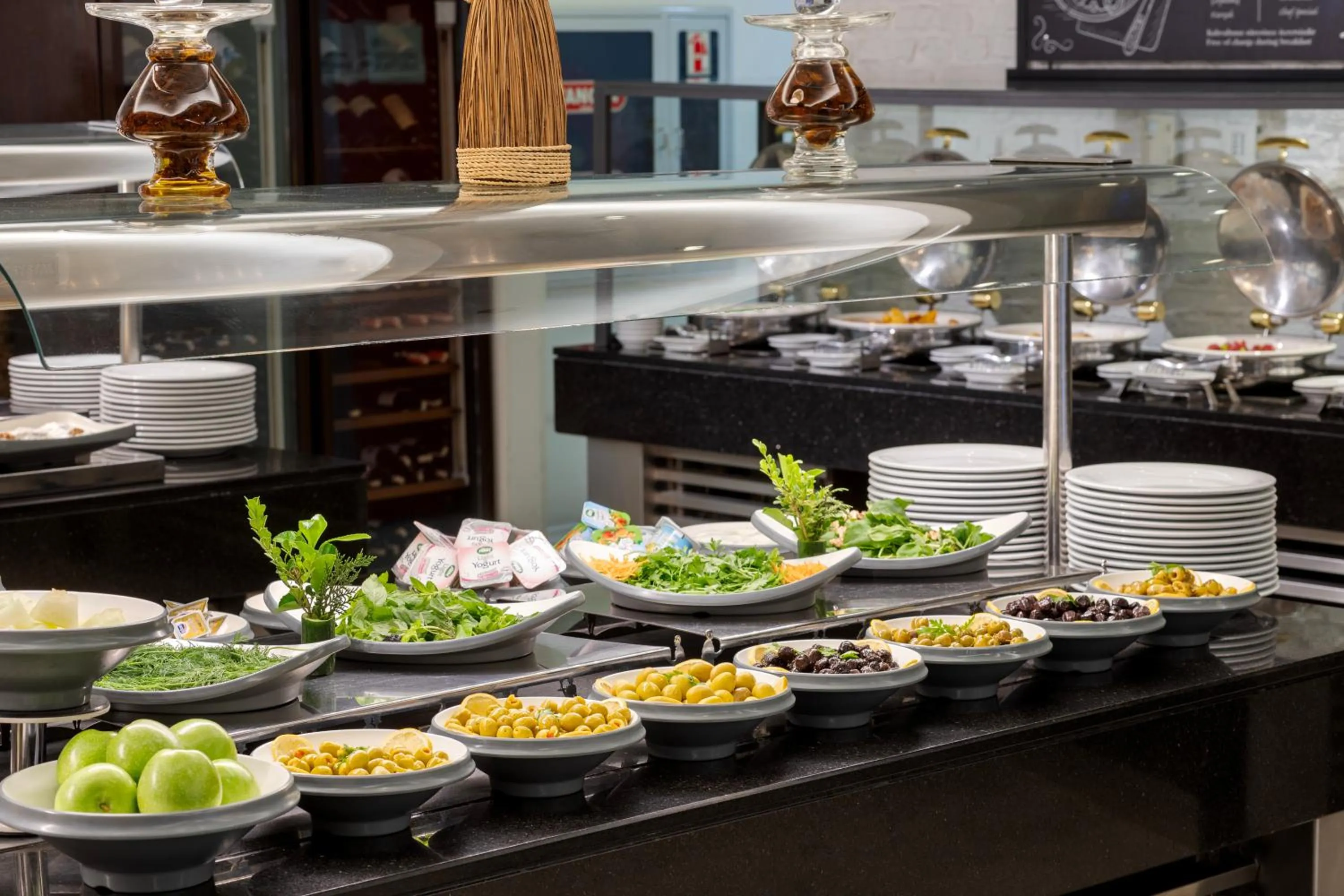 Buffet breakfast in Limak Ambassadore Hotel Ankara