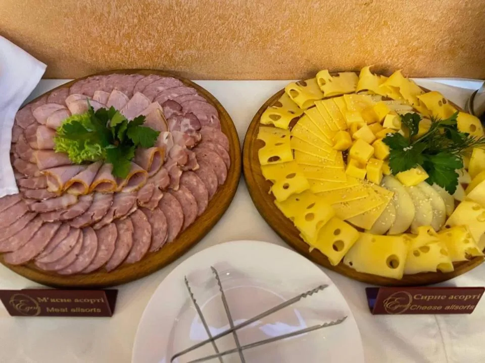 Breakfast in Edem Hotel Lviv