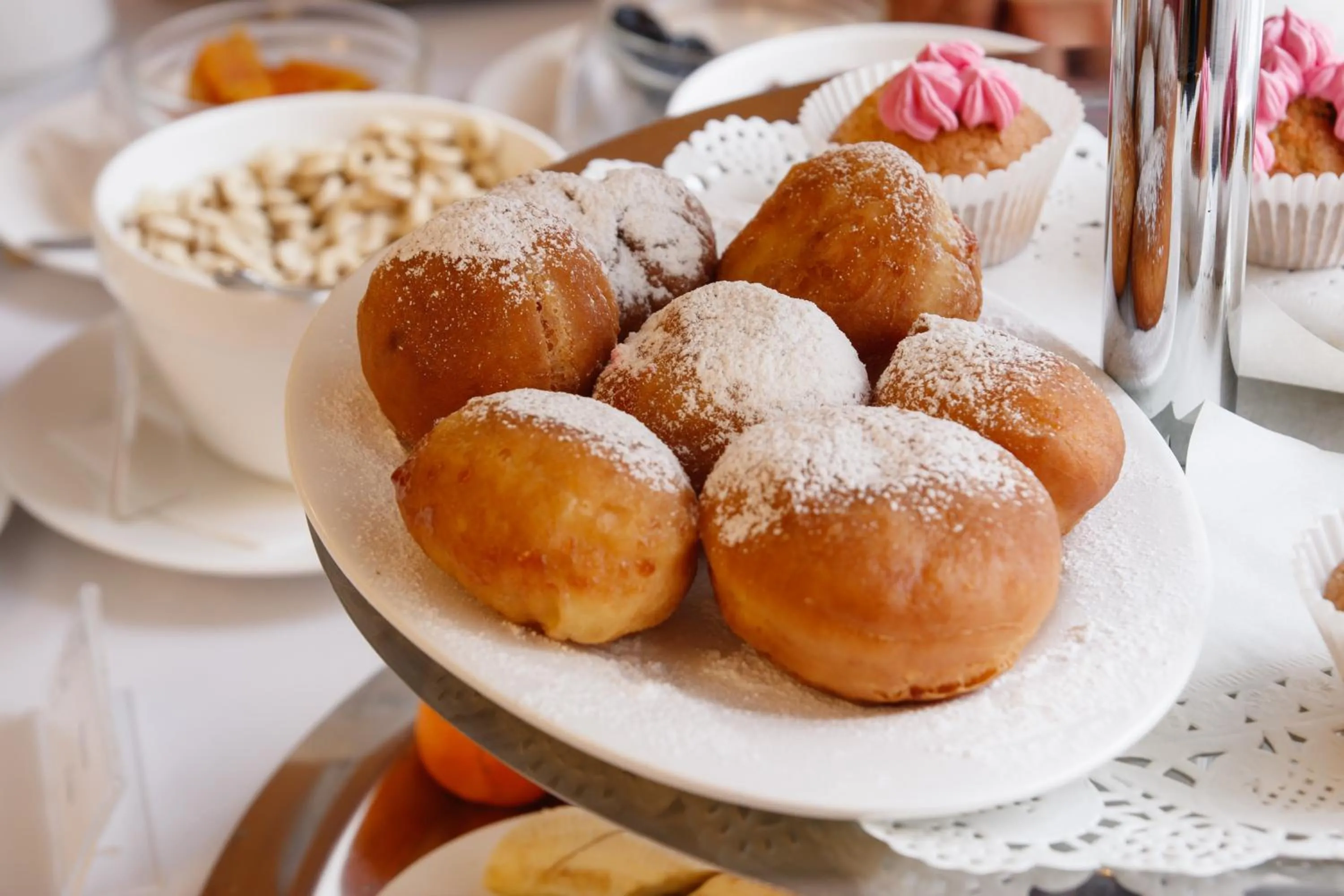 Buffet breakfast in Edem Hotel Lviv