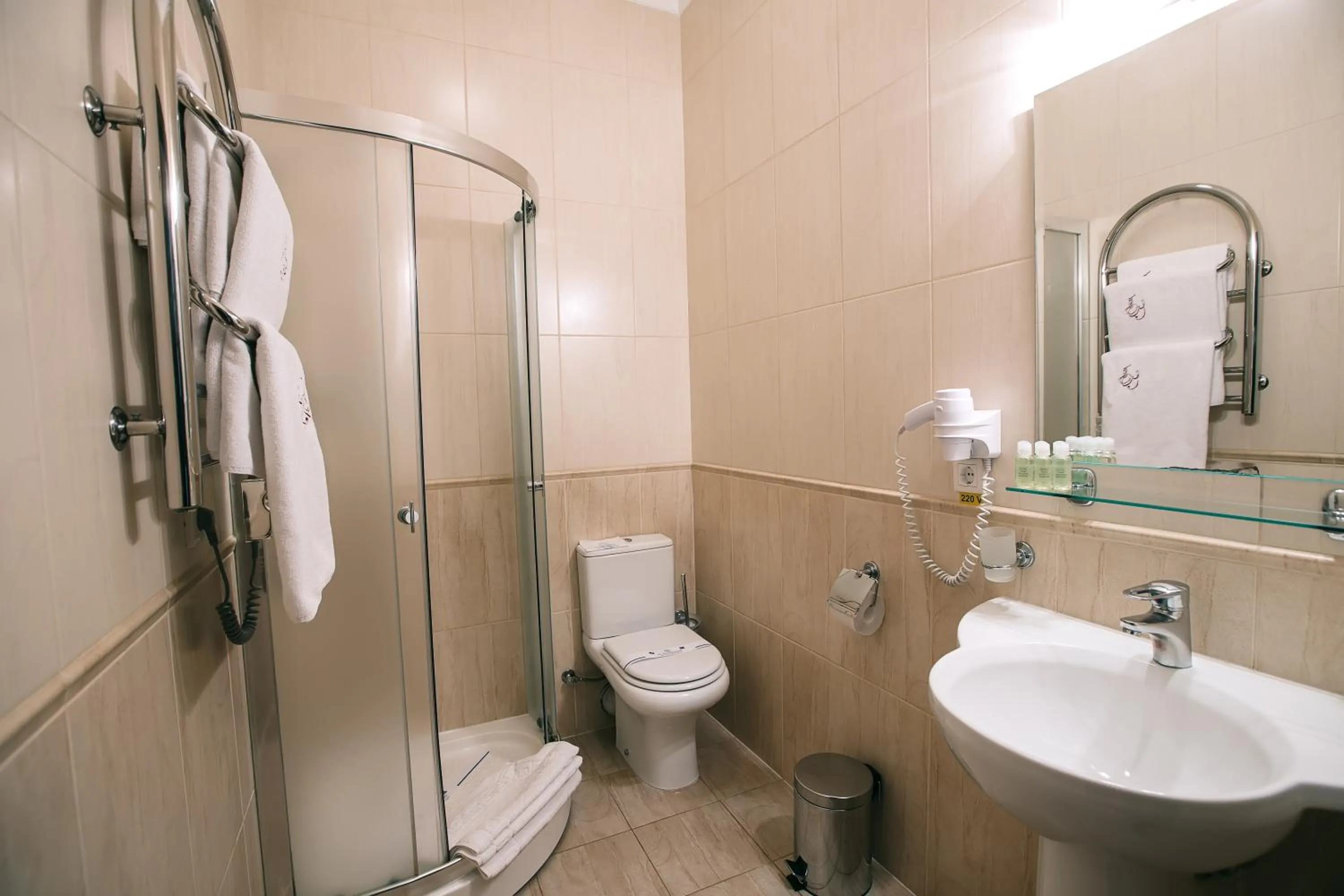 Bathroom in Edem Hotel Lviv