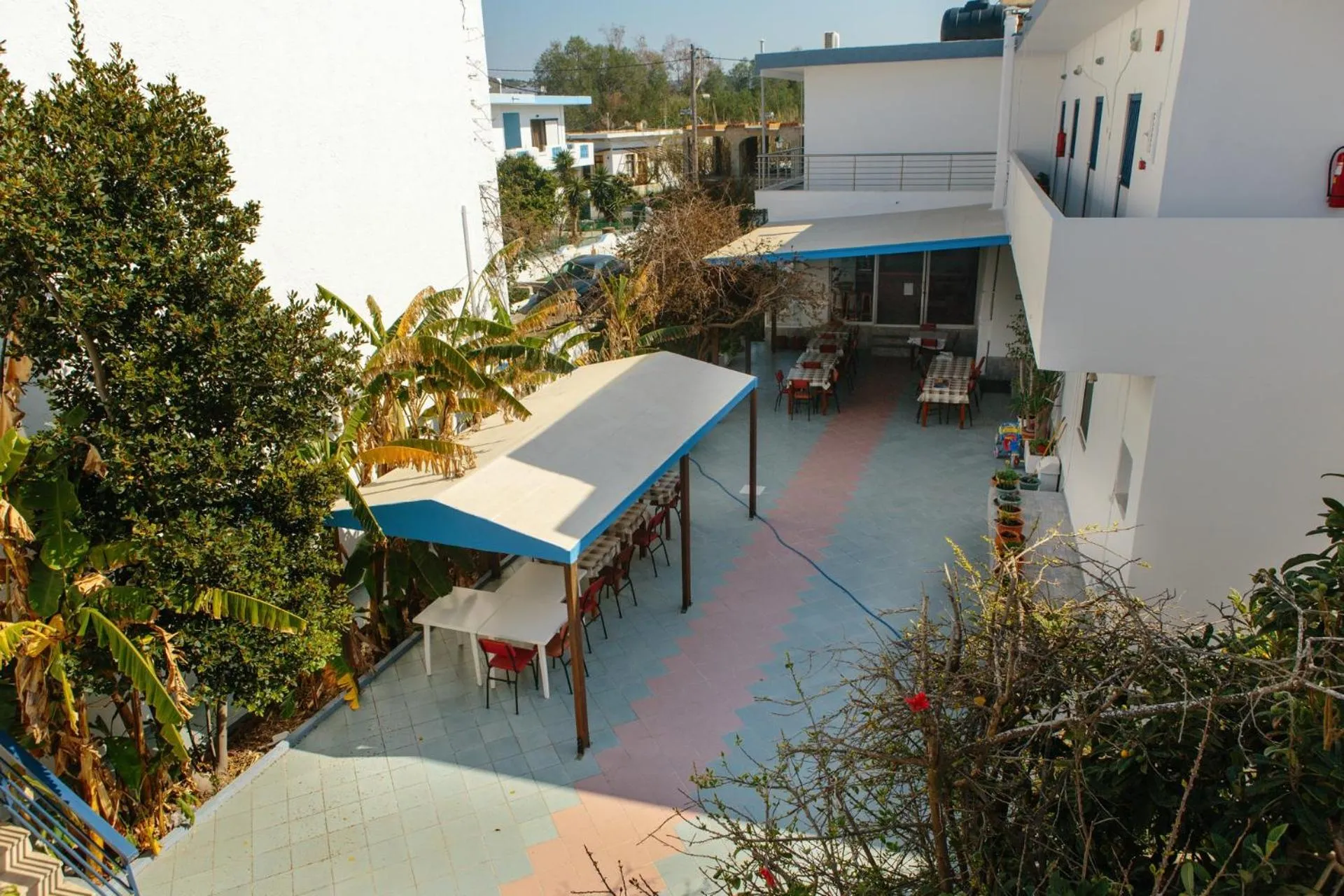 Patio in Sea Breeze Hotel