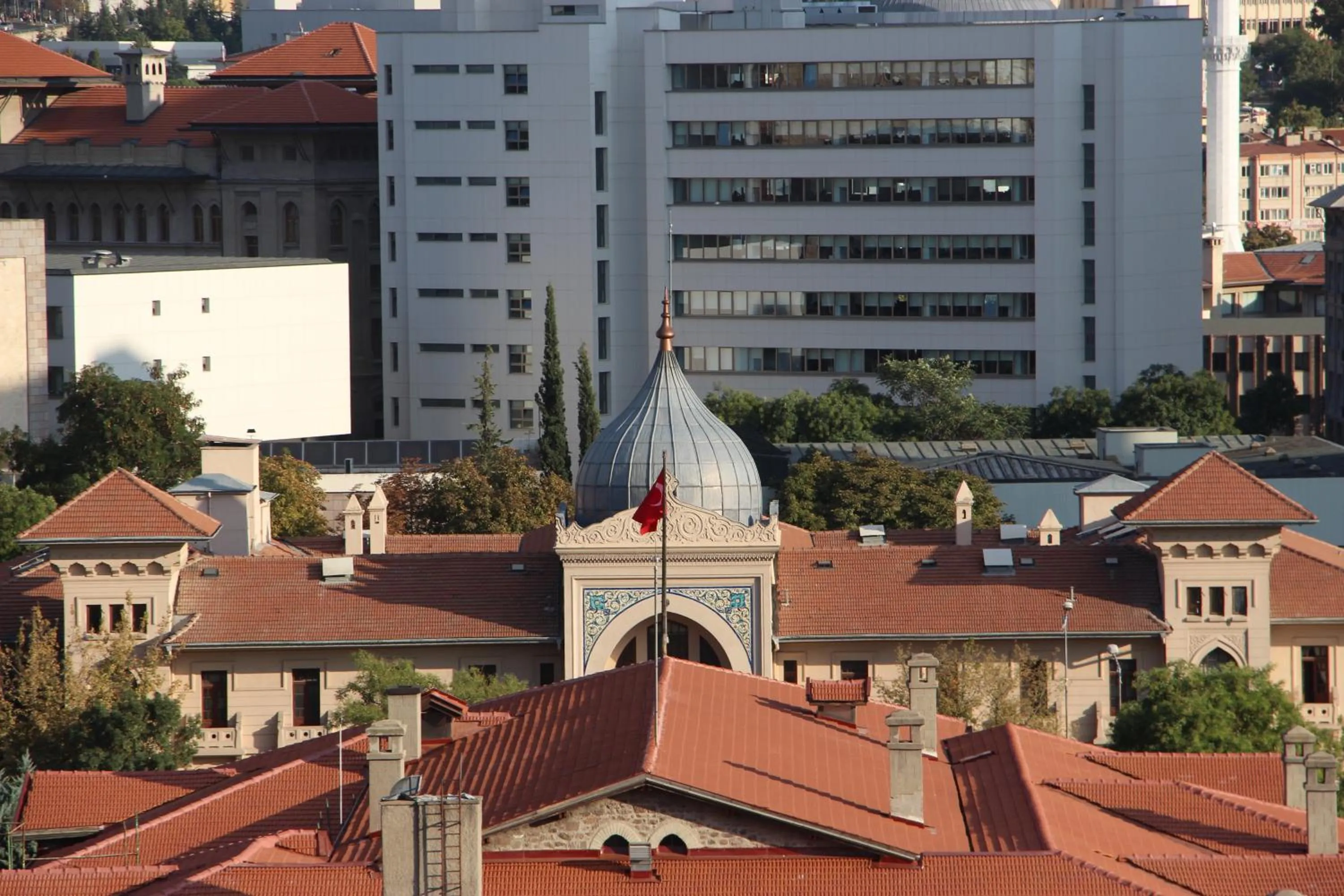 City view in Akyuz Hotel
