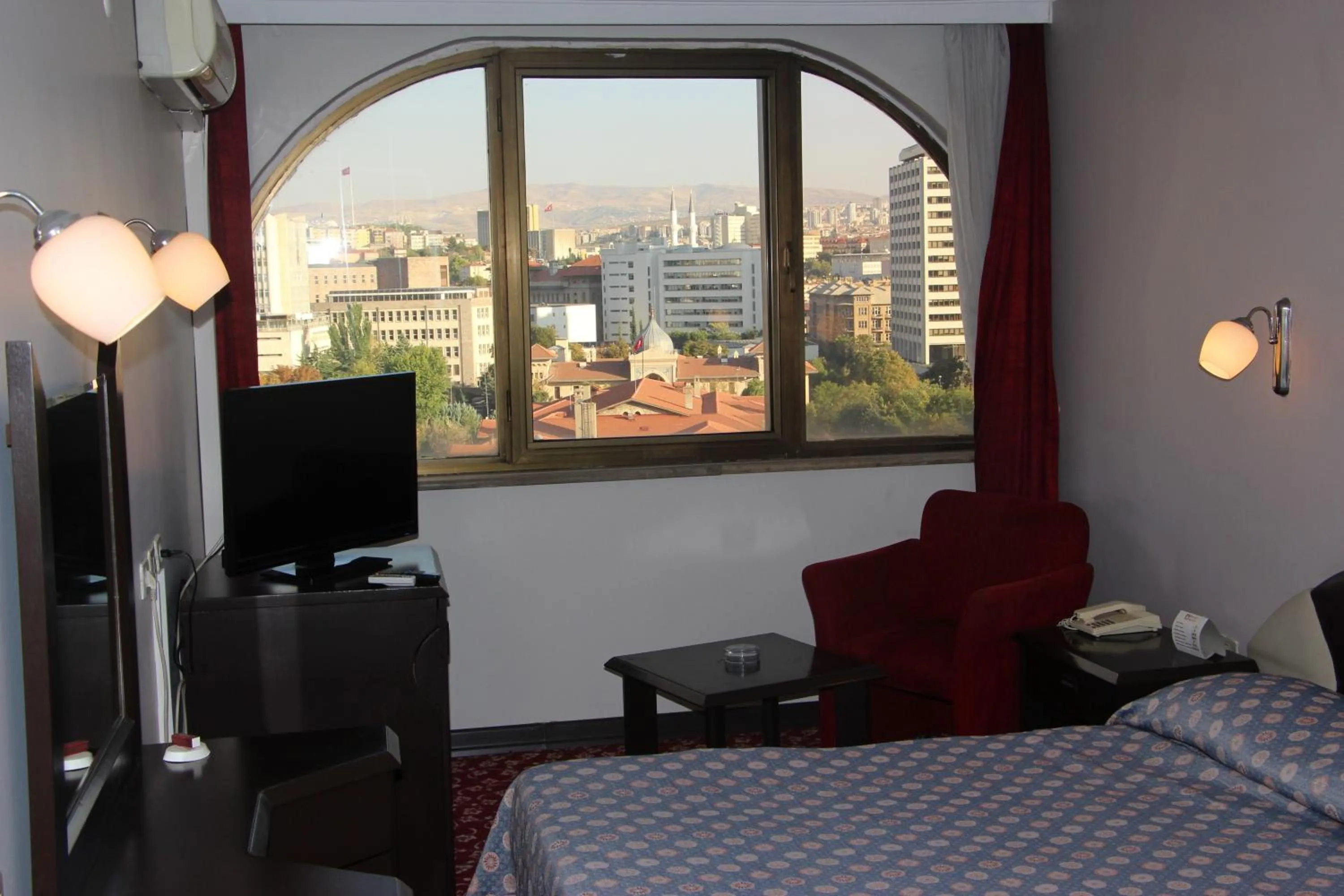 City view in Akyuz Hotel